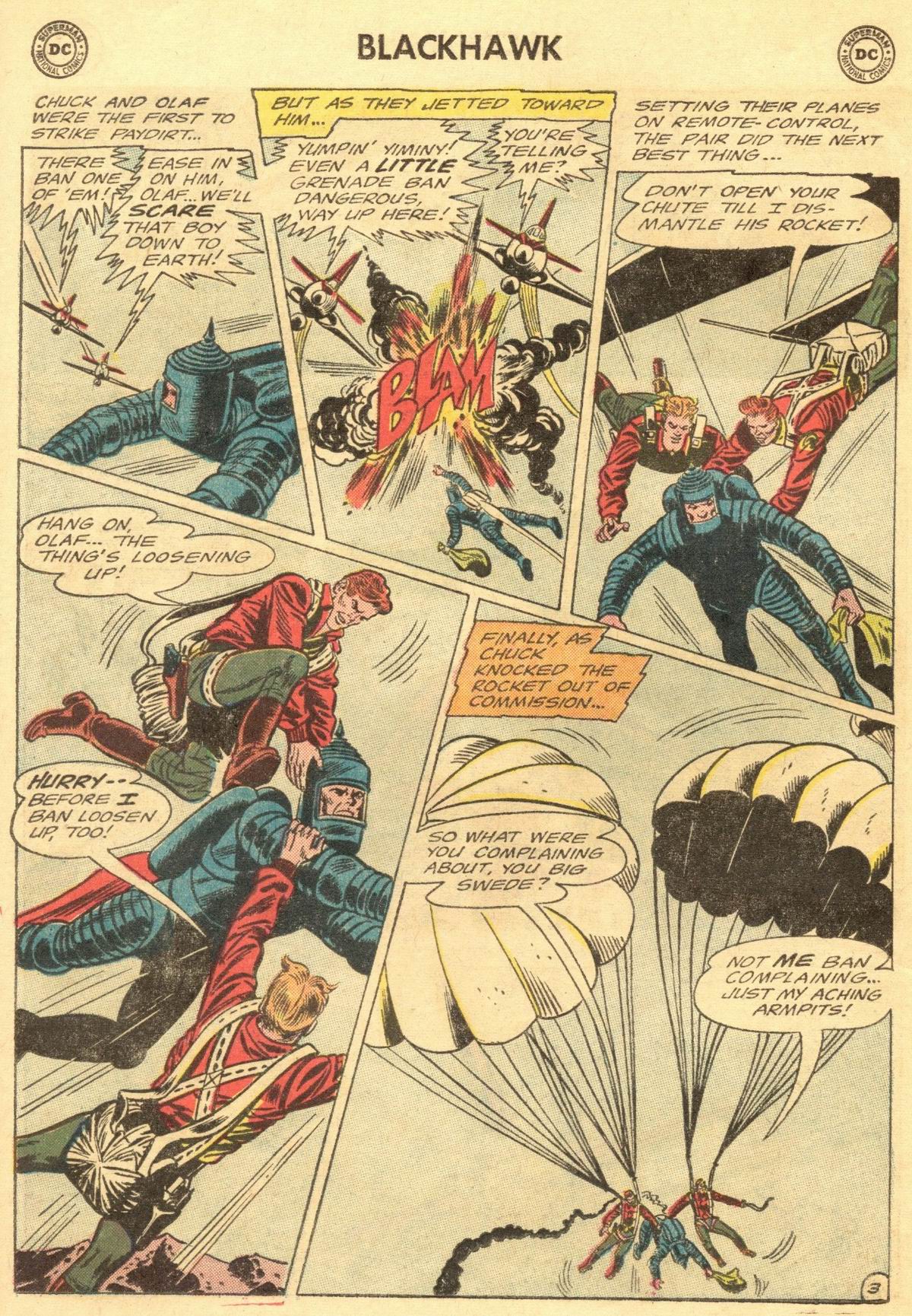 Read online Blackhawk (1957) comic -  Issue #208 - 26