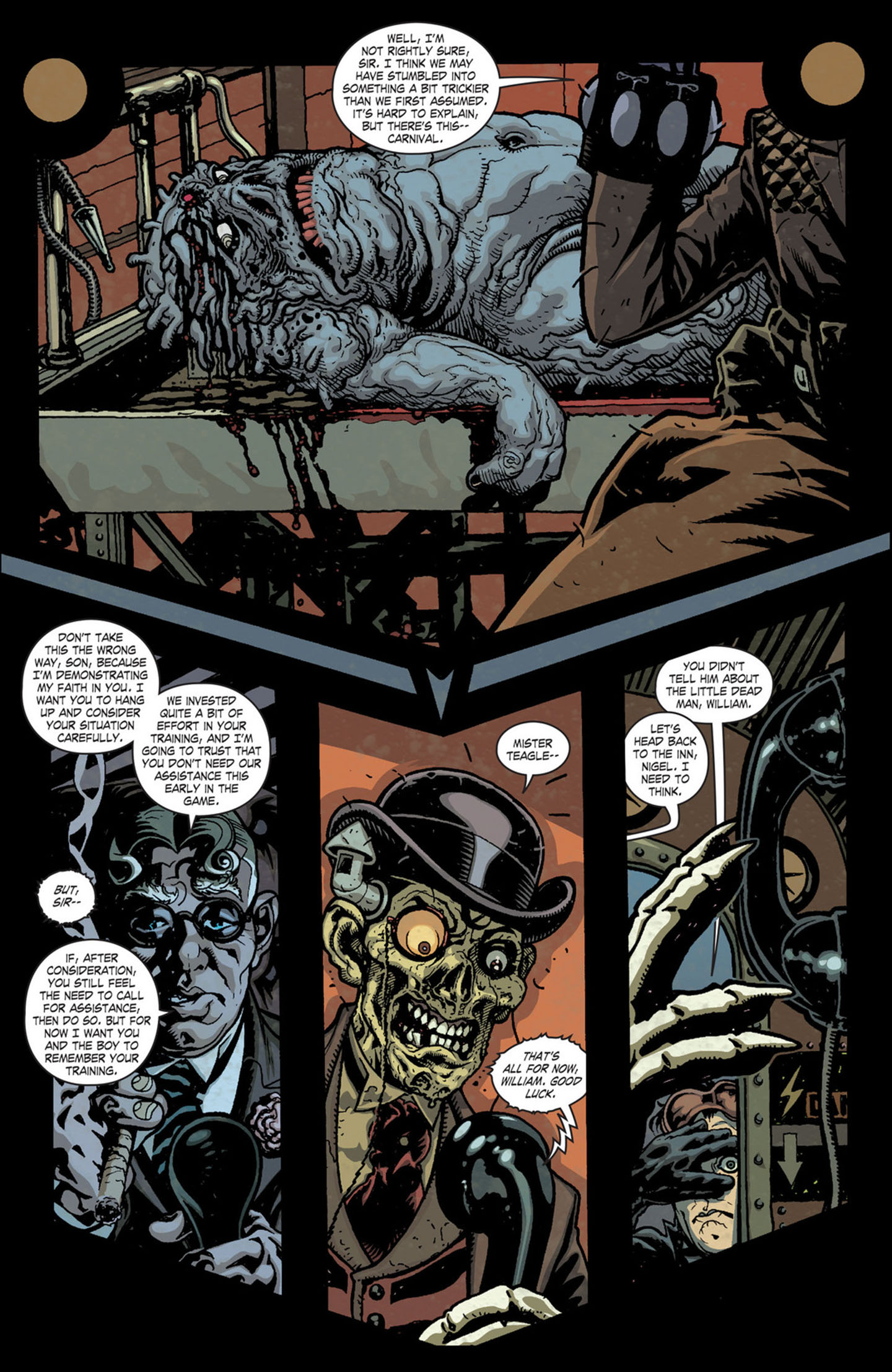 Read online JSA Liberty Files: The Whistling Skull comic -  Issue #3 - 7