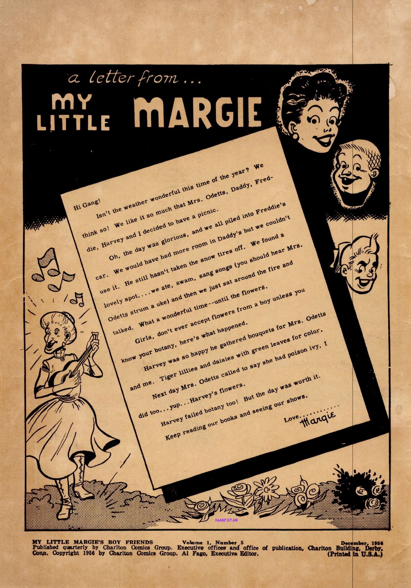 Read online My Little Margie's Boy Friends comic -  Issue #5 - 2