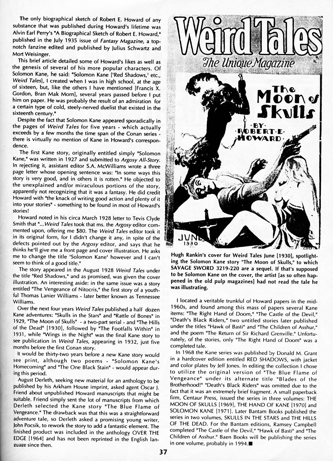 Read online The Savage Sword Of Conan comic -  Issue #220 - 38