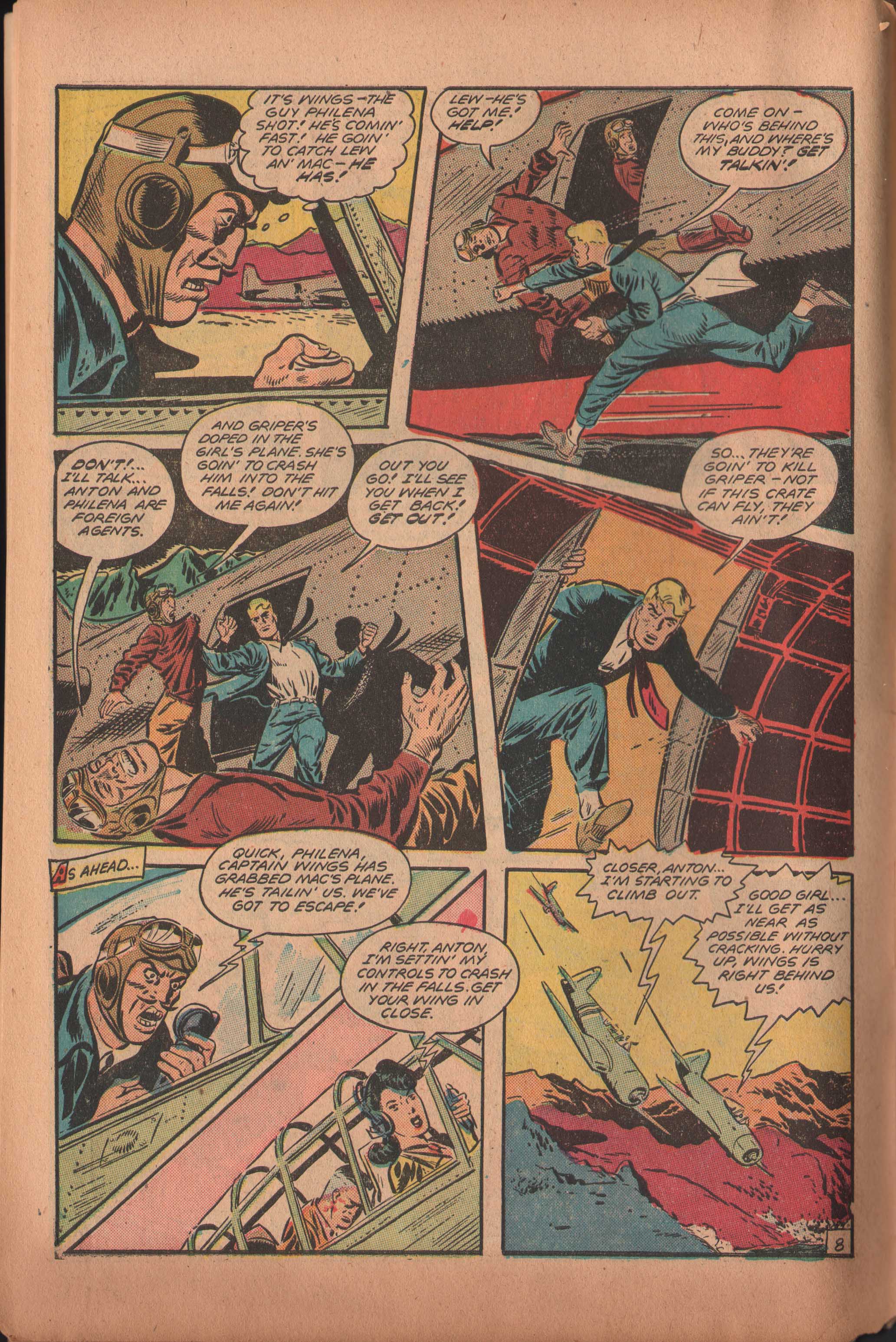 Read online Wings Comics comic -  Issue #94 - 10
