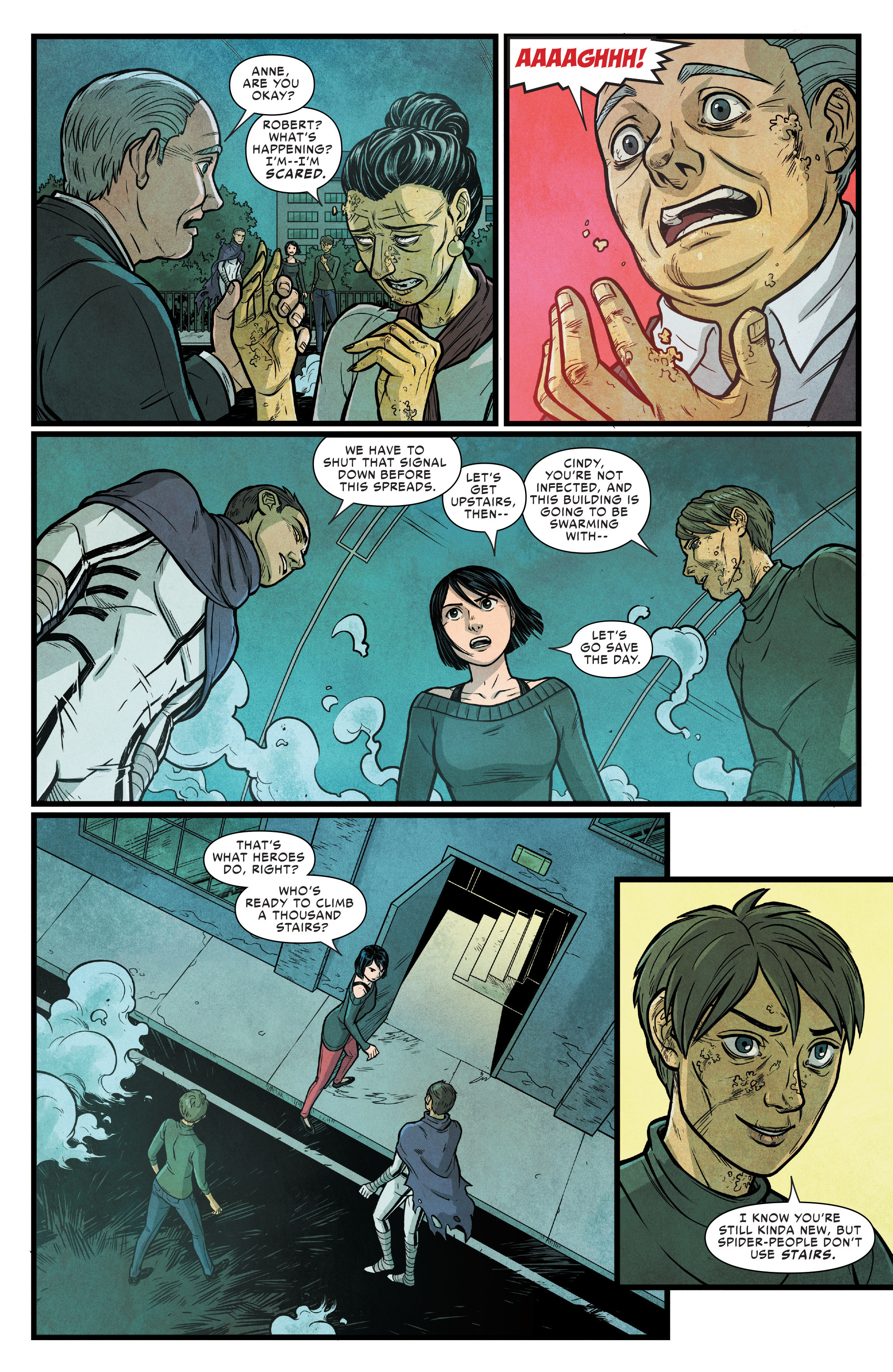 Read online Silk (2016) comic -  Issue #17 - 11