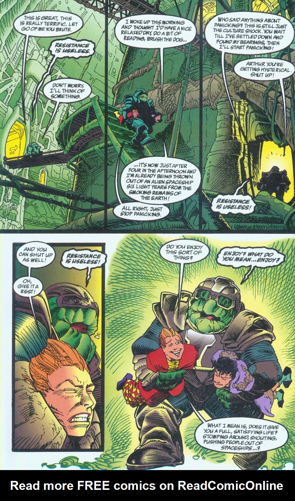 Read online Hitchhiker's Guide to the Galaxy comic -  Issue #1 - 42