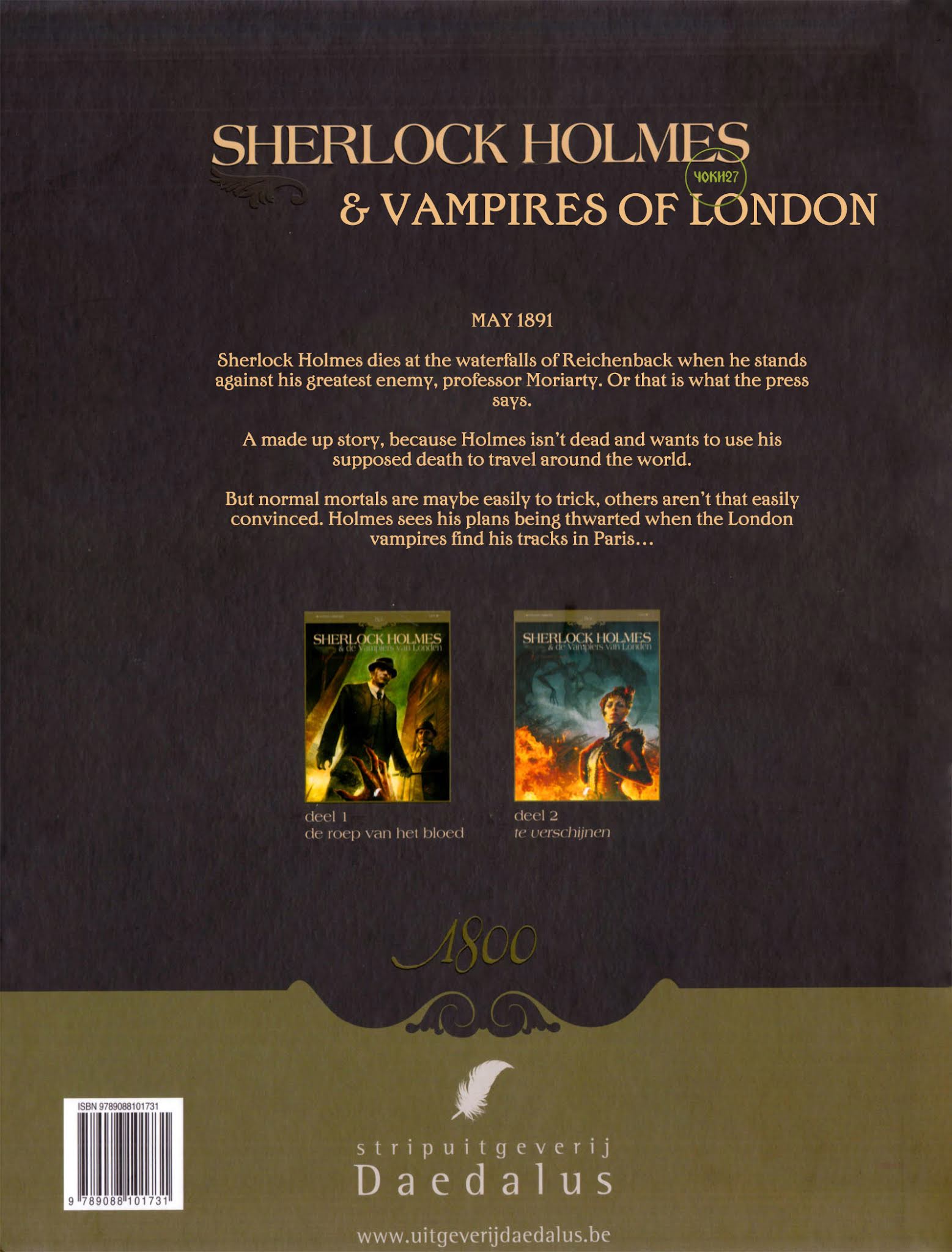 Read online Sherlock Holmes and the Vampires of London comic -  Issue # TPB - 48