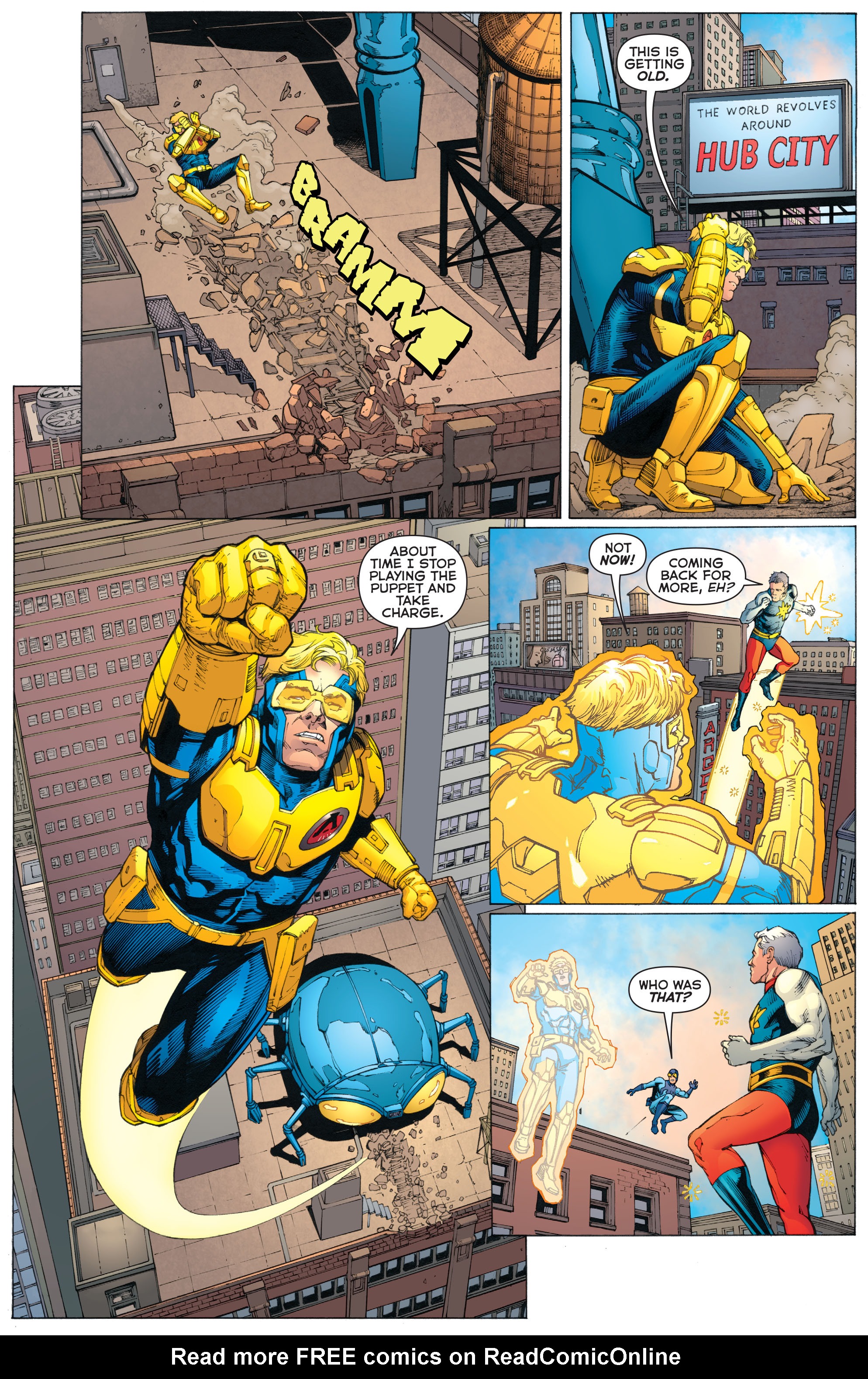 Read online Booster Gold: Futures End comic -  Issue # Full - 12