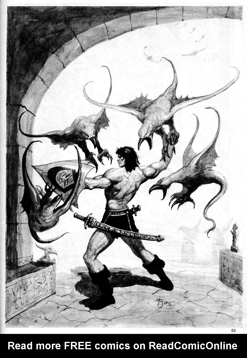 Read online The Savage Sword Of Conan comic -  Issue #69 - 53