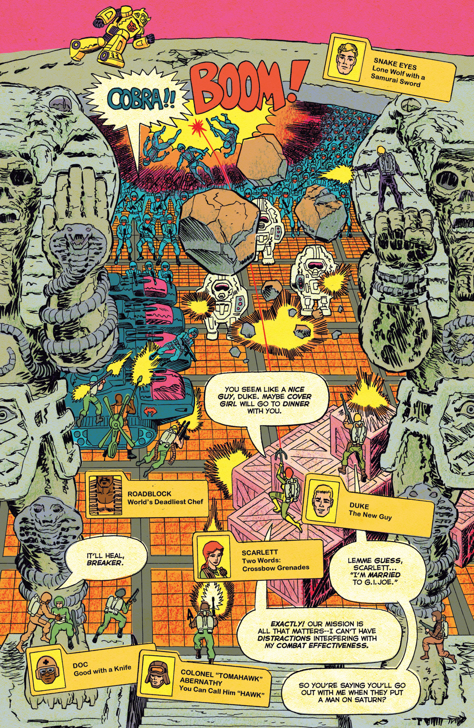 Read online Free Comic Book Day 2014 comic -  Issue # The Transformers vs. G.I. Joe 00 - 6