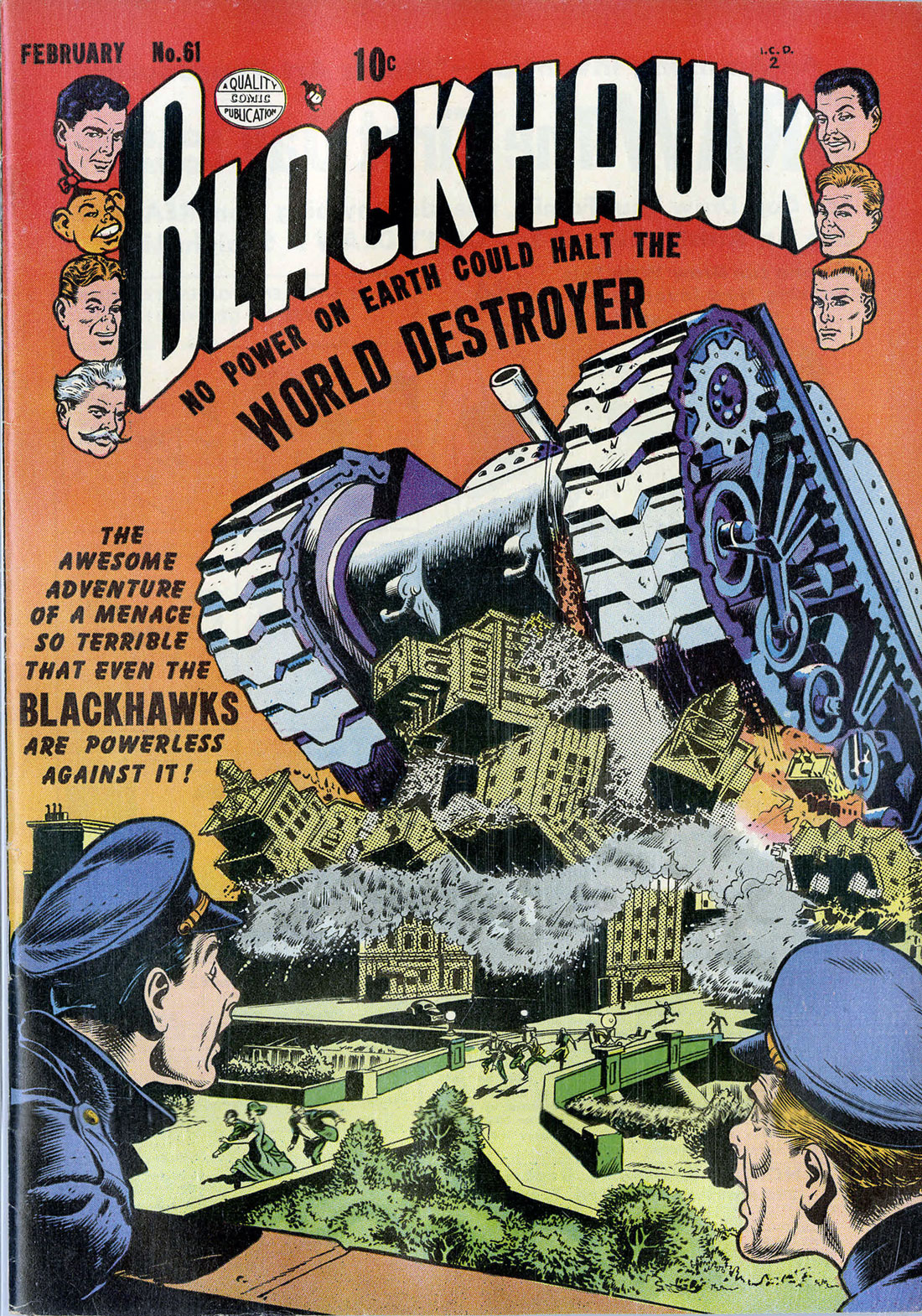 Read online Blackhawk (1957) comic -  Issue #61 - 1