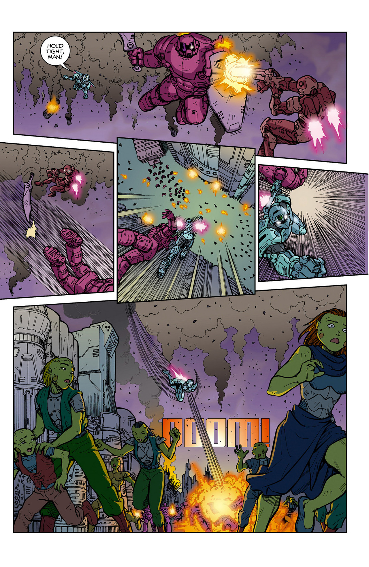 Read online Tech Jacket (2002) comic -  Issue # TPB 1 - 91