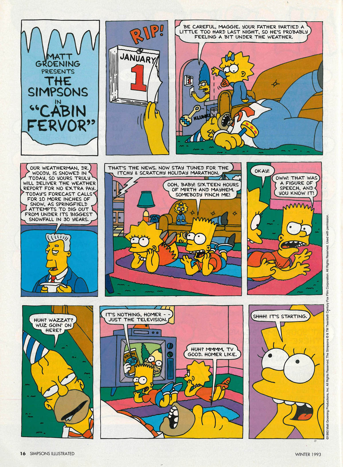 Read online Simpsons Illustrated (1991) comic -  Issue #8 - 18