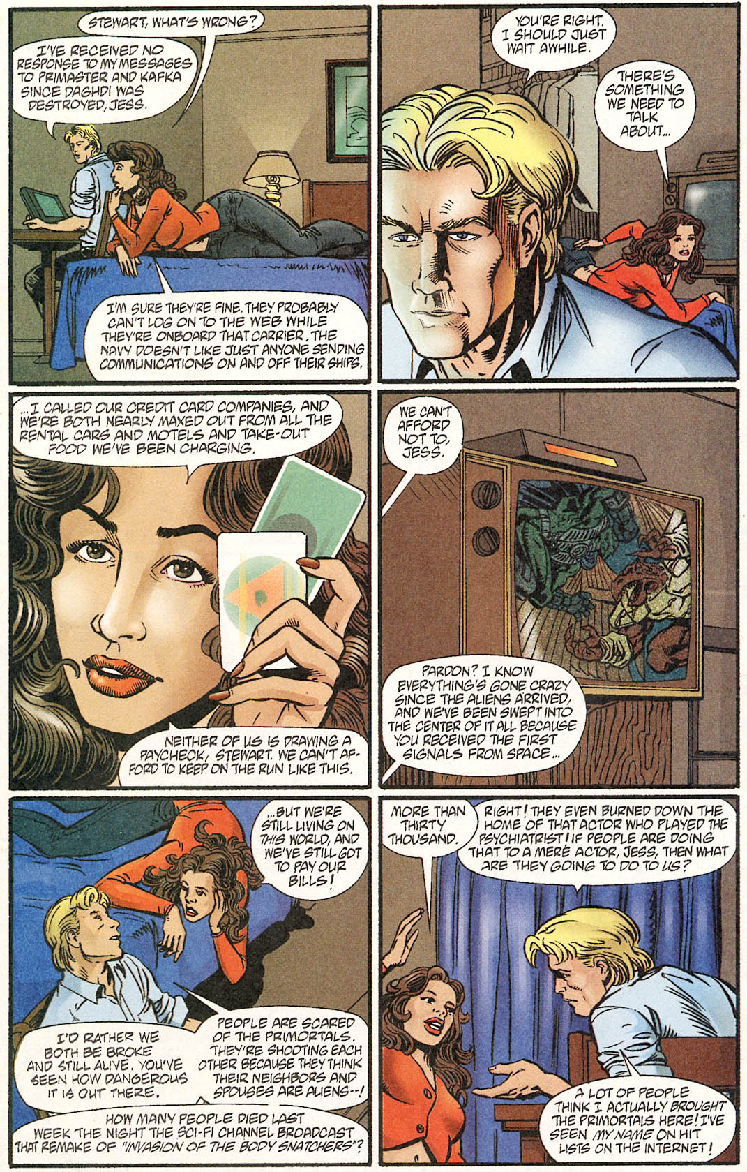 Read online Leonard Nimoy's Primortals (1996) comic -  Issue #1 - 9