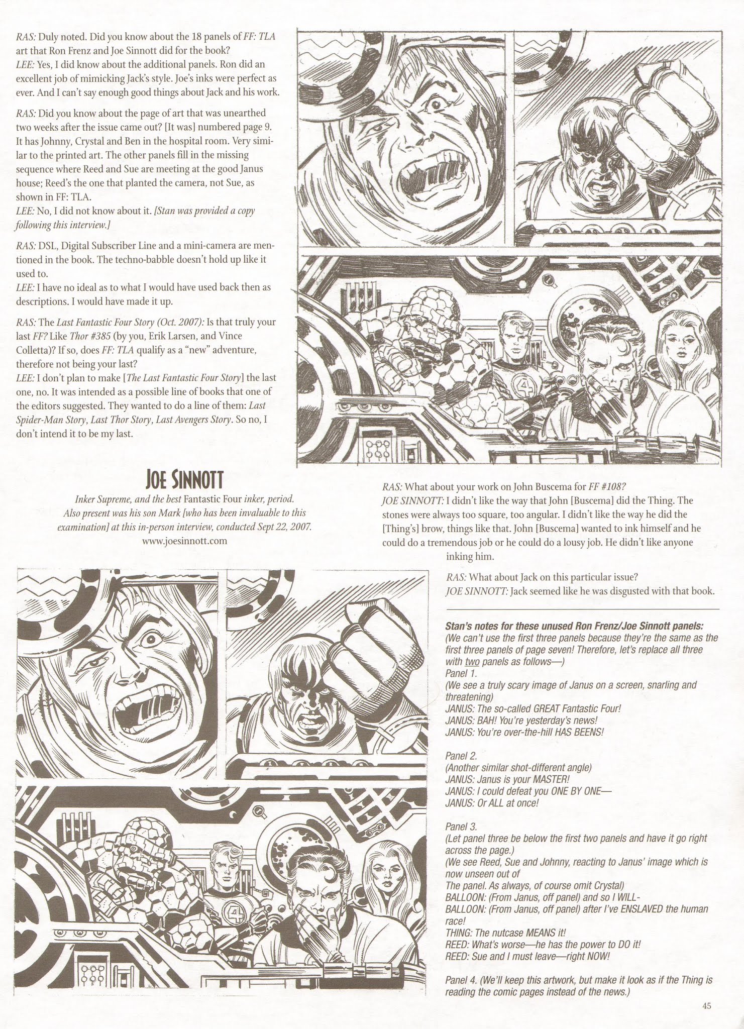Read online The Jack Kirby Collector comic -  Issue #54 - 44