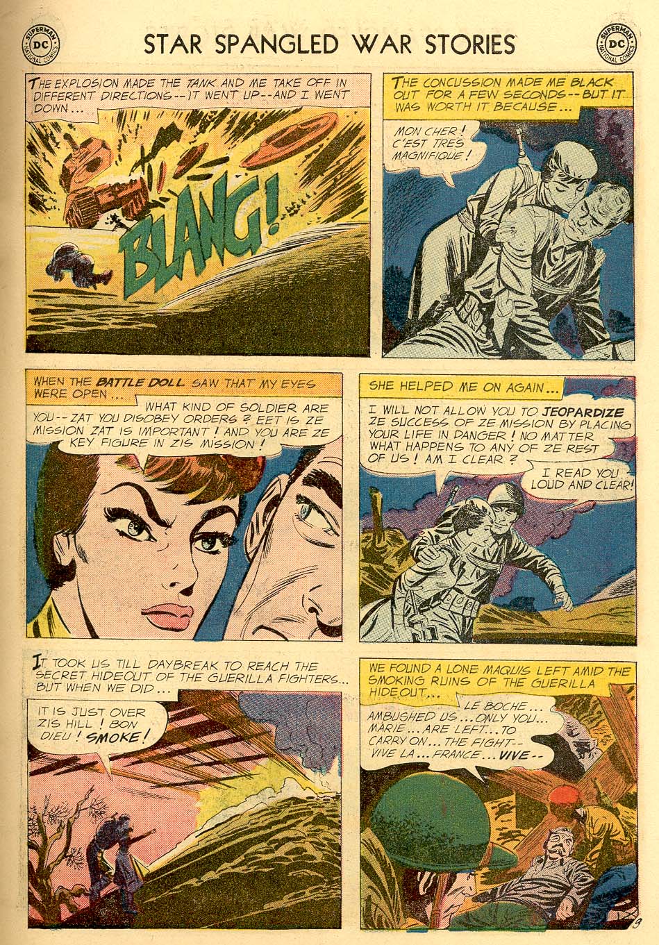 Read online Star Spangled War Stories (1952) comic -  Issue #84 - 10