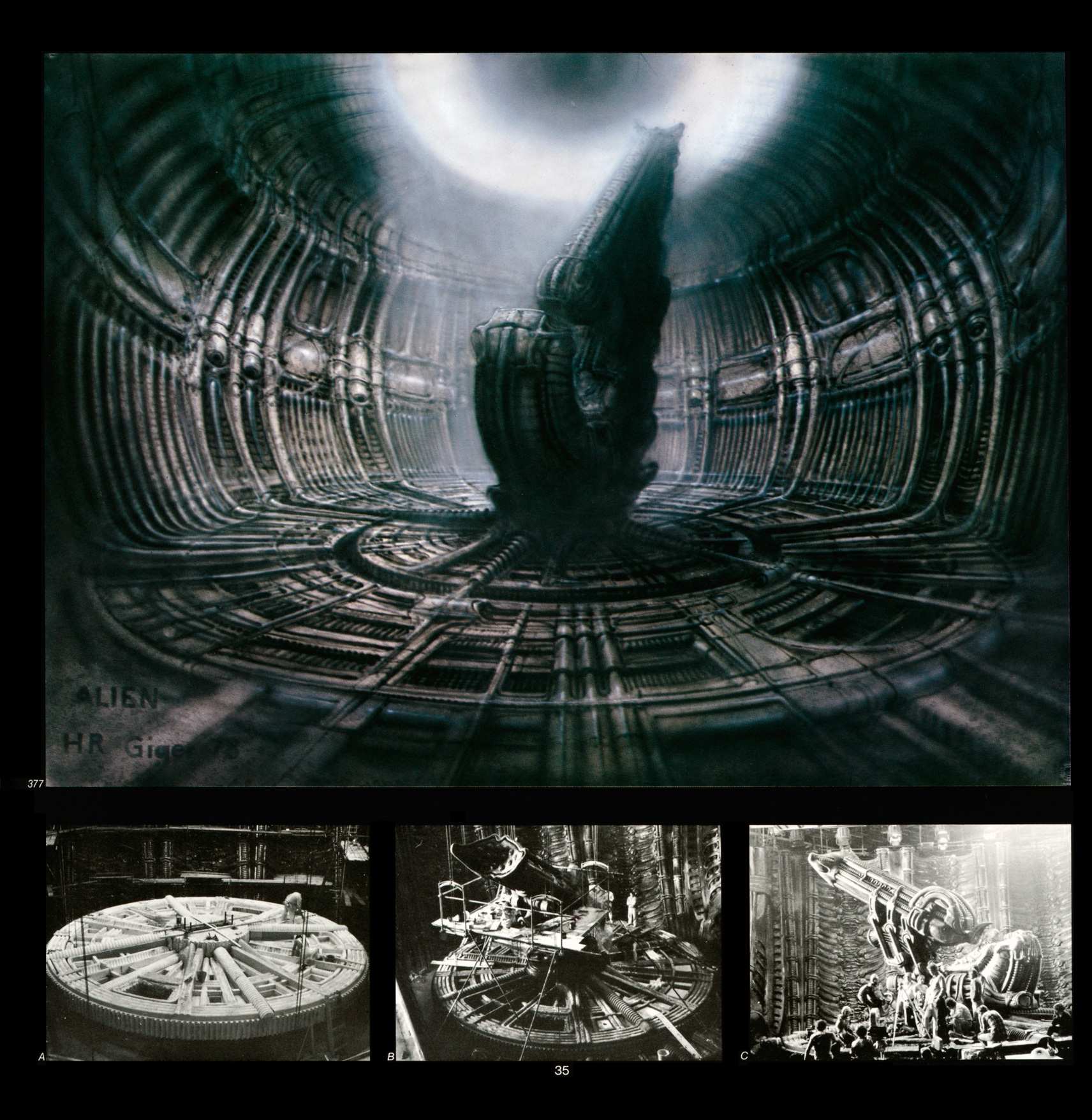 Read online Giger's Alien comic -  Issue # TPB - 37