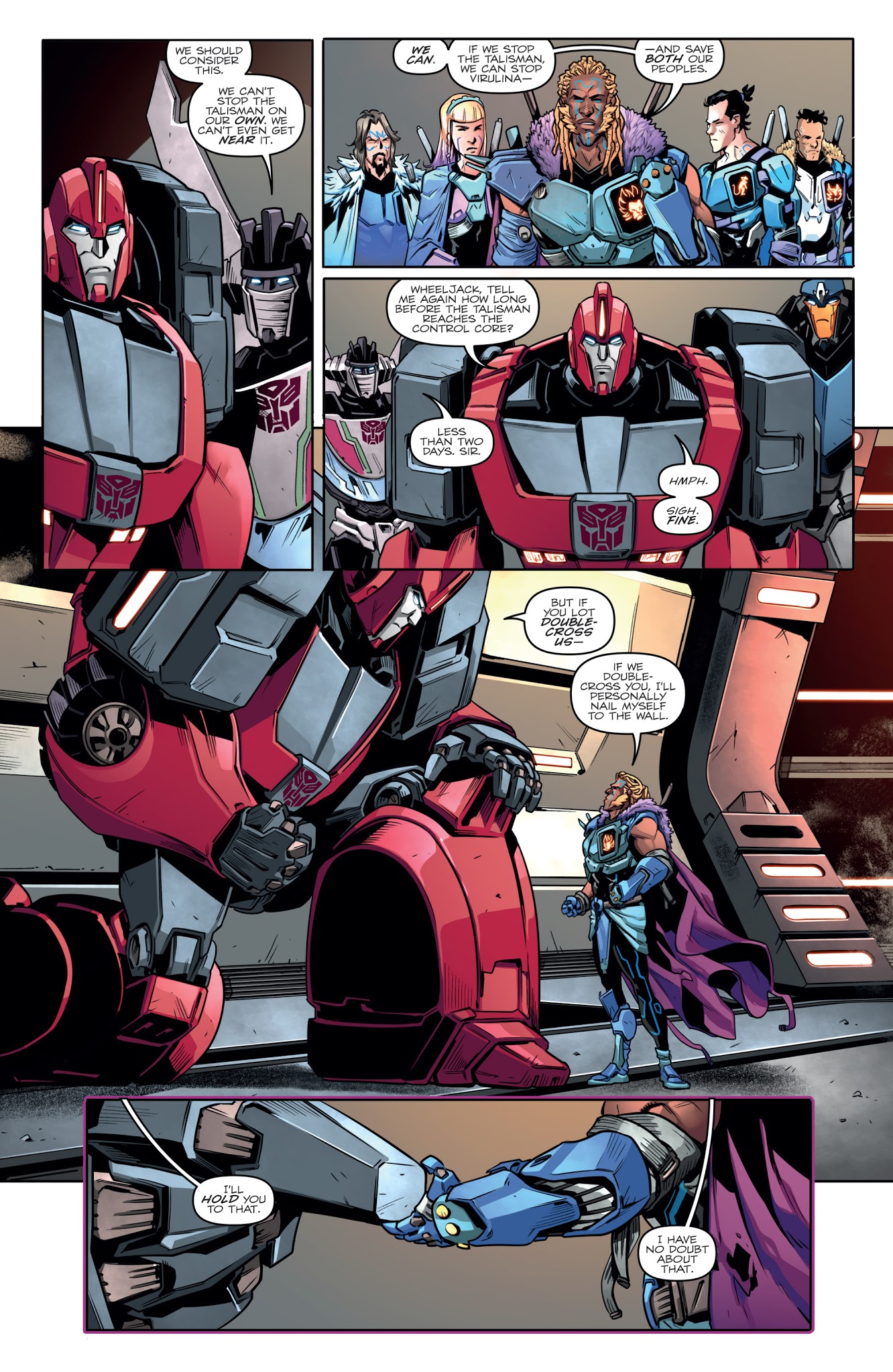 Read online Transformers vs. Visionaries comic -  Issue #2 - 23