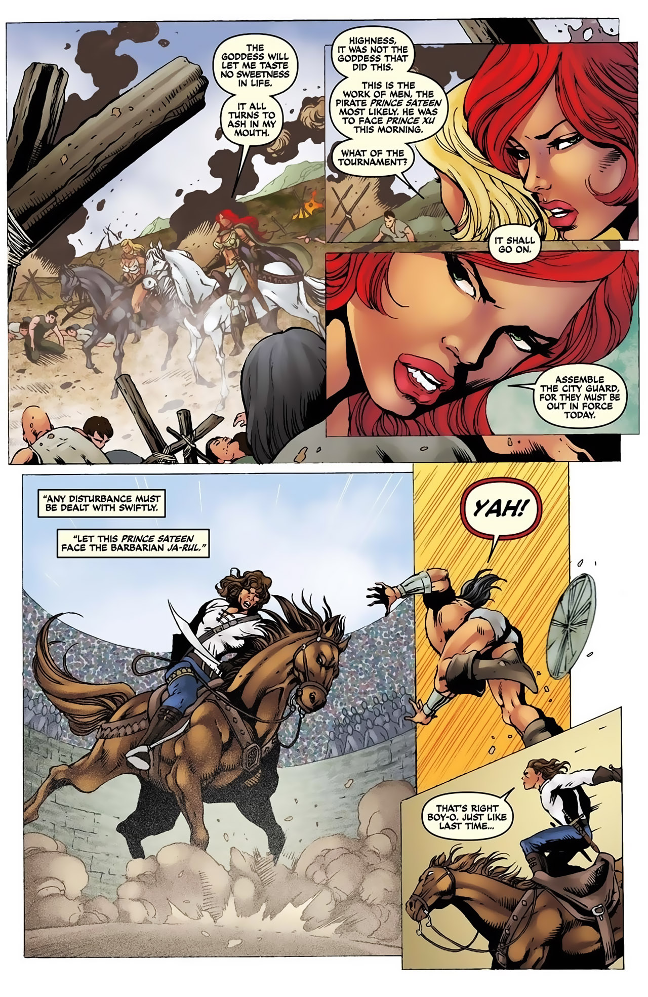 Read online Queen Sonja comic -  Issue #31 - 5