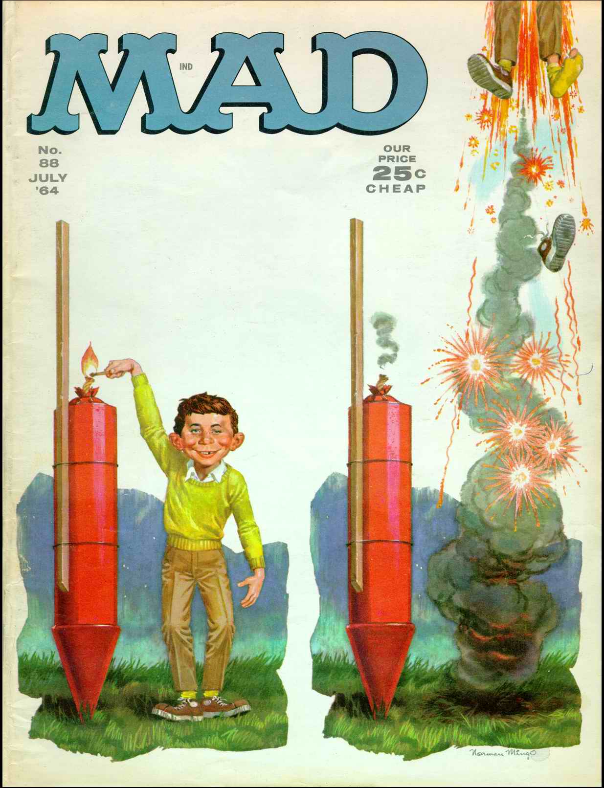 Read online MAD comic -  Issue #88 - 1