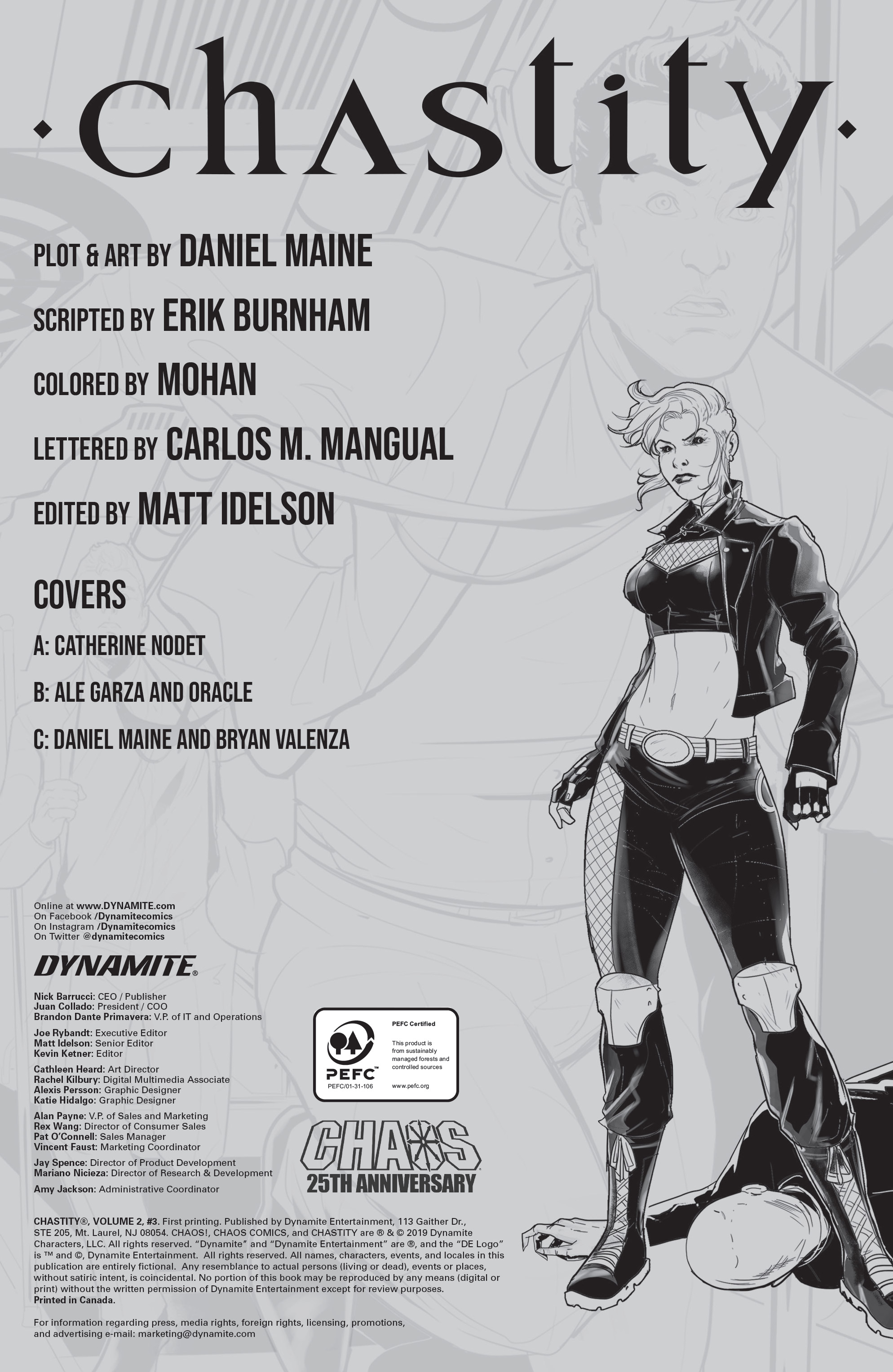 Read online Chastity Vol. 2 comic -  Issue #3 - 4