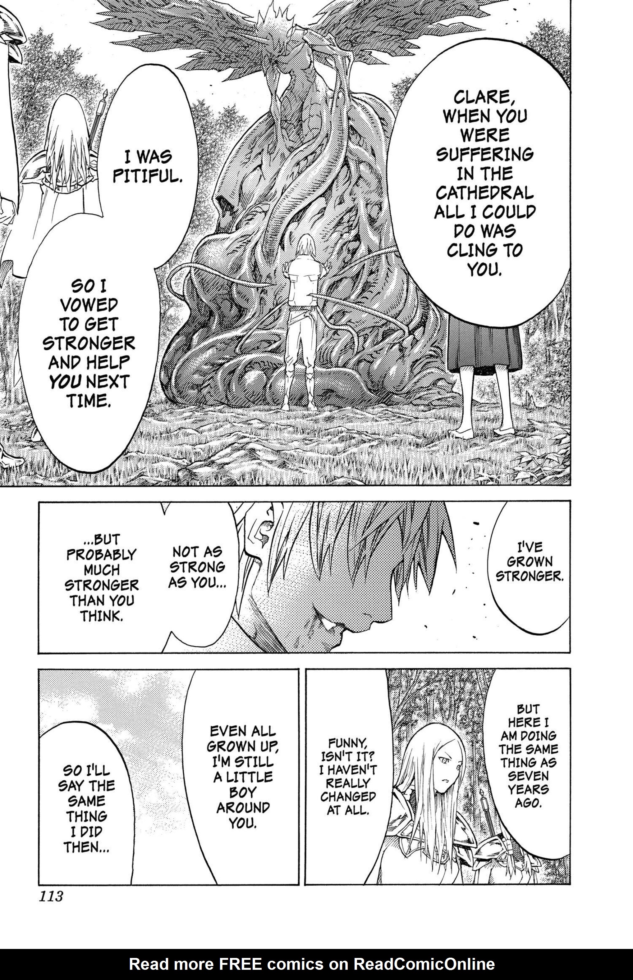 Read online Claymore comic -  Issue #23 - 104