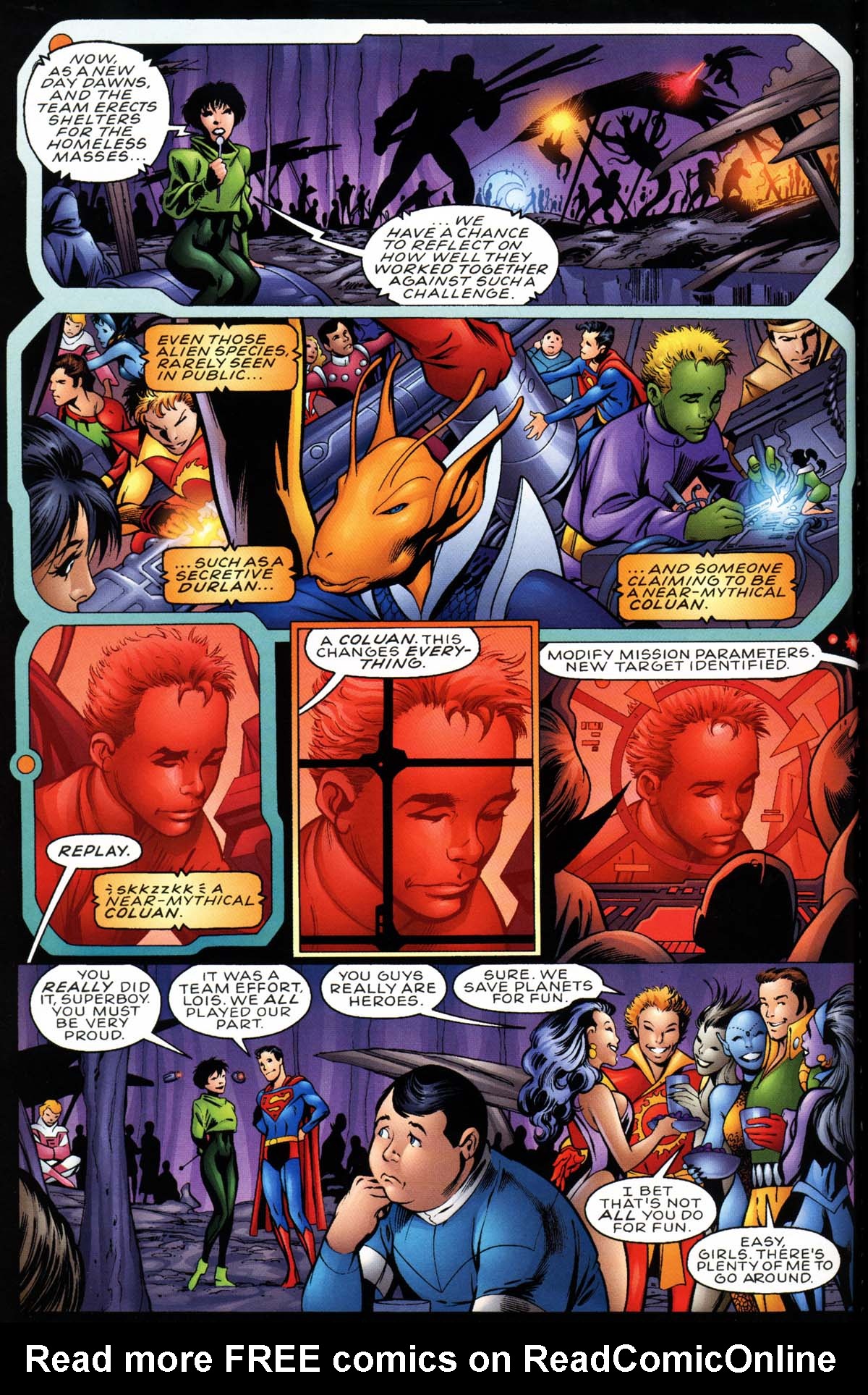 Read online Superboy's Legion comic -  Issue #1 - 36