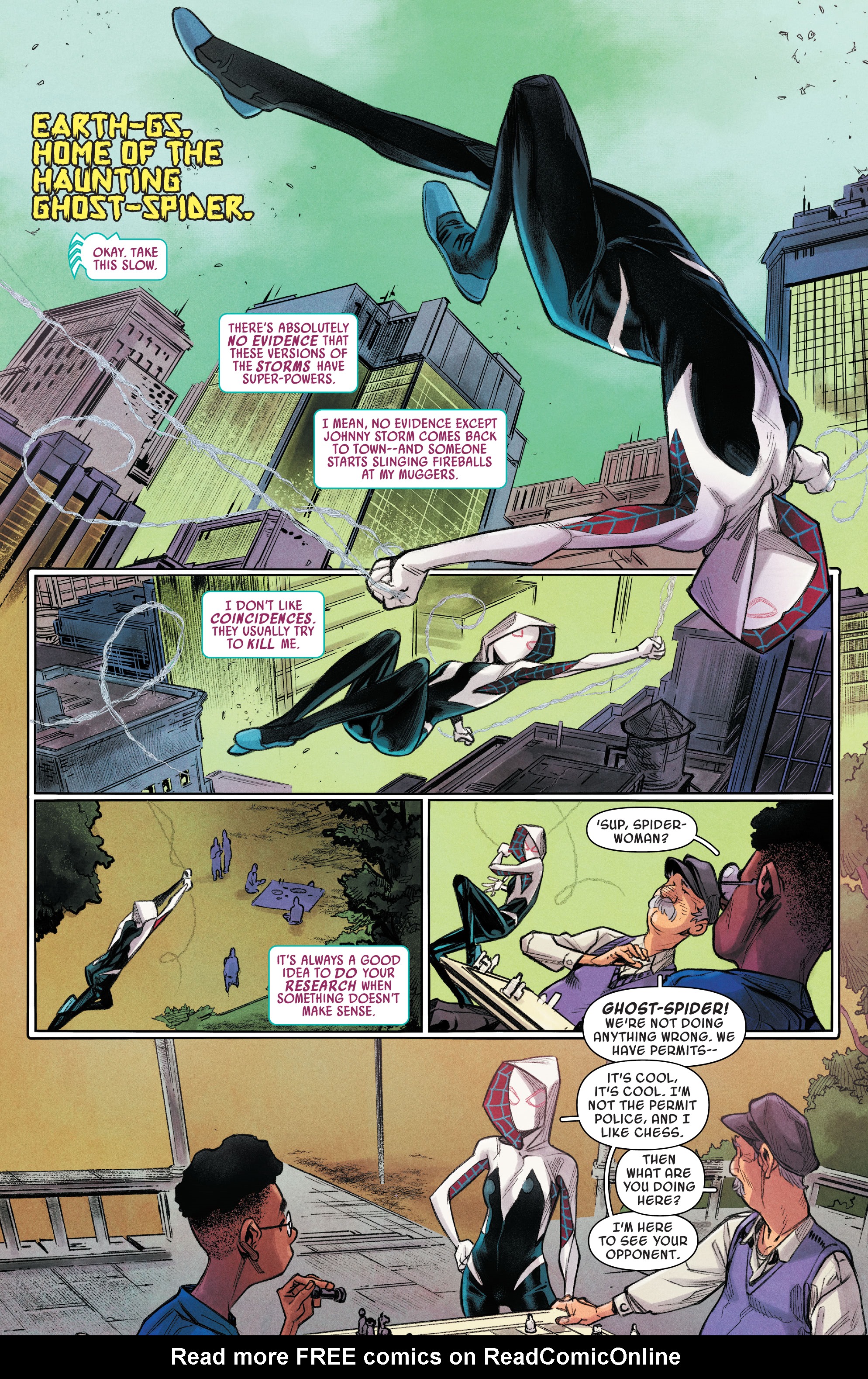 Read online Ghost-Spider comic -  Issue #8 - 3