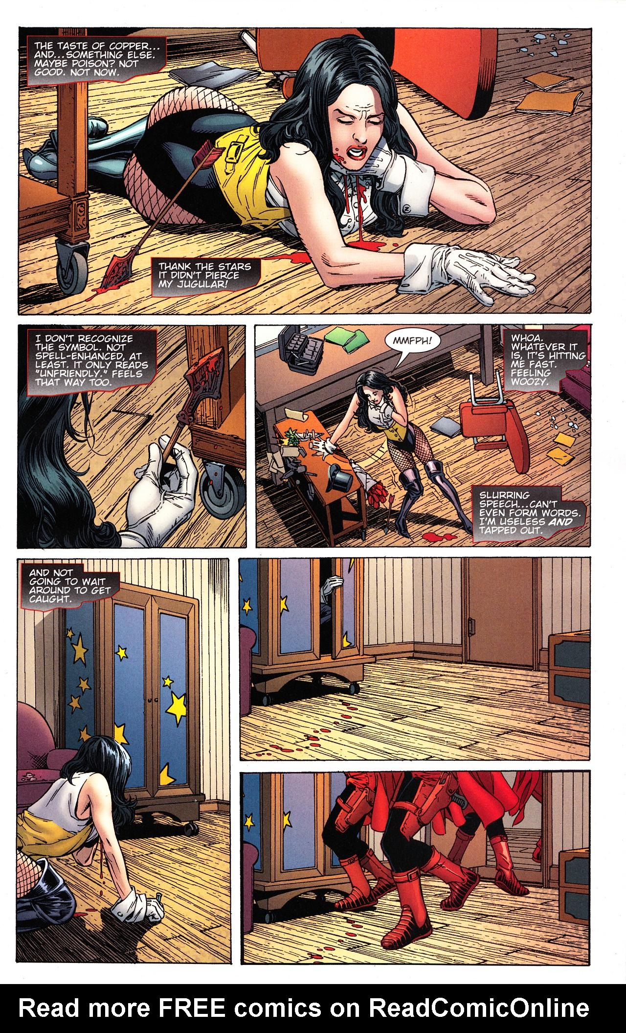 Zatanna 2010 Issue 15 | Viewcomic reading comics online for ...