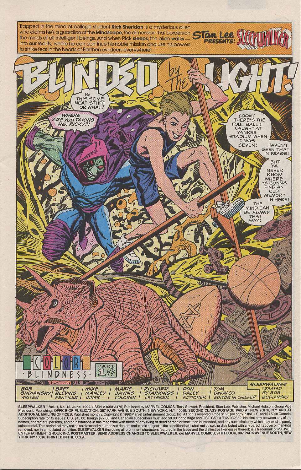 Read online Sleepwalker comic -  Issue #13 - 2