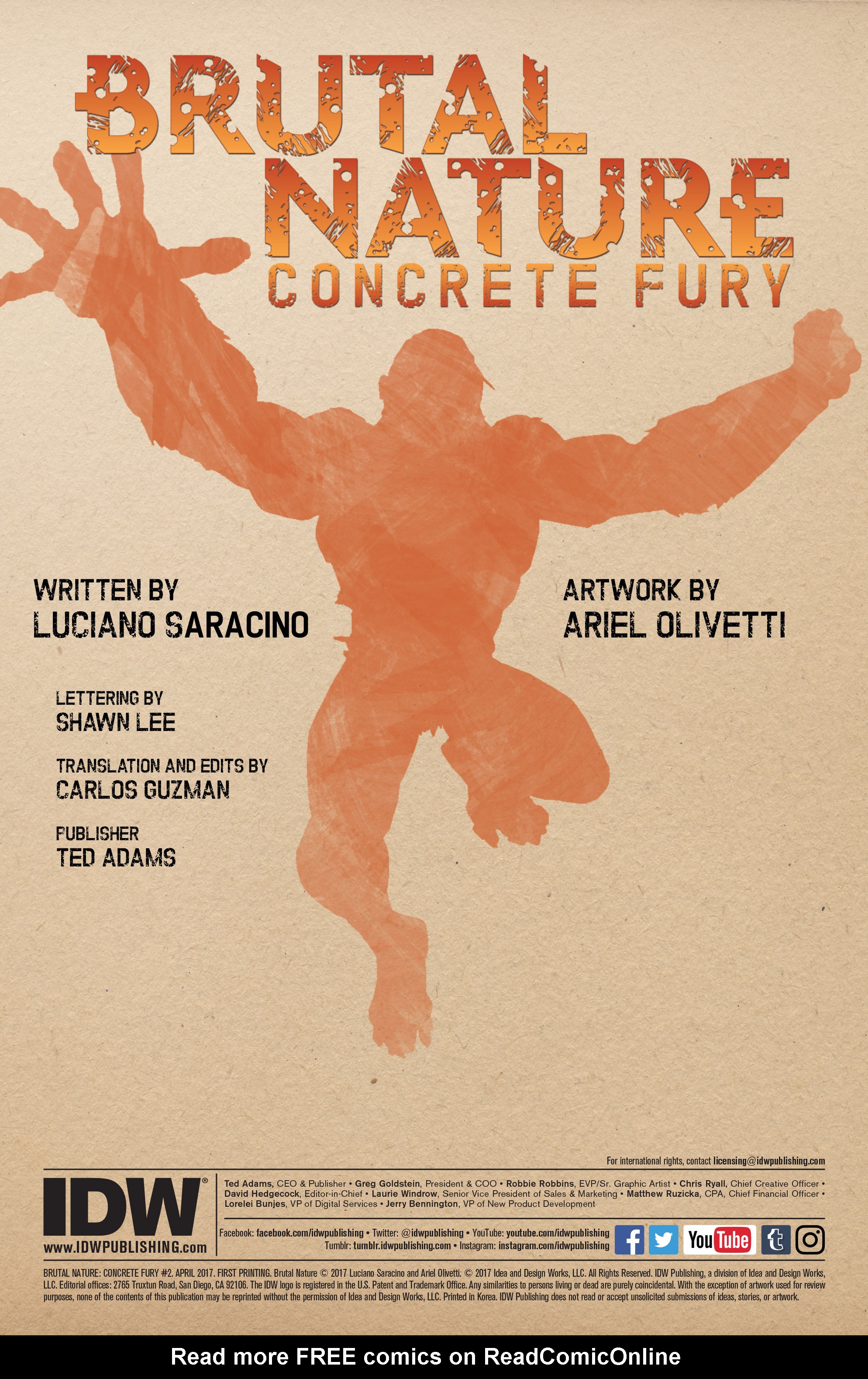 Read online Brutal Nature: Concrete Fury comic -  Issue #2 - 2