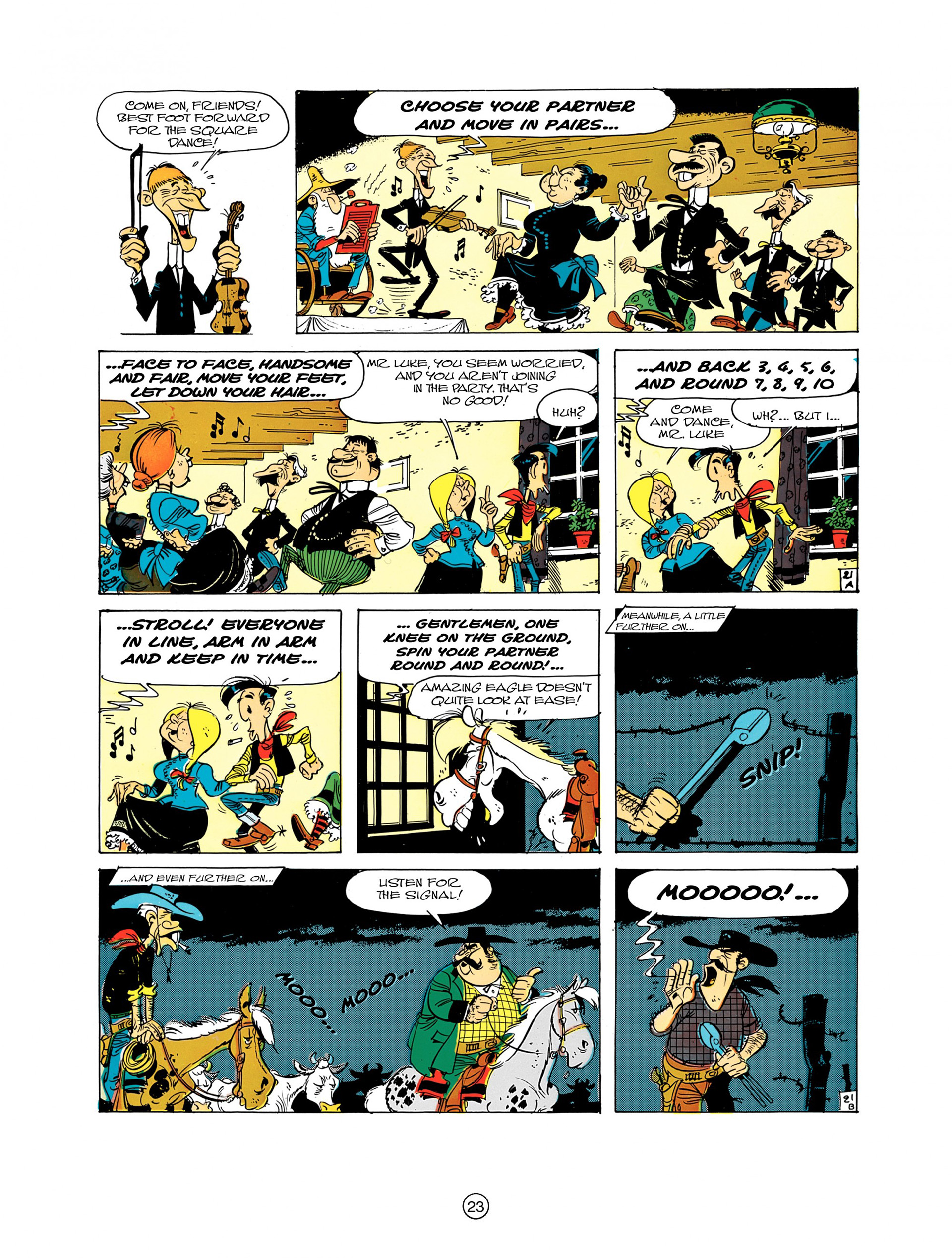 Read online A Lucky Luke Adventure comic -  Issue #7 - 23