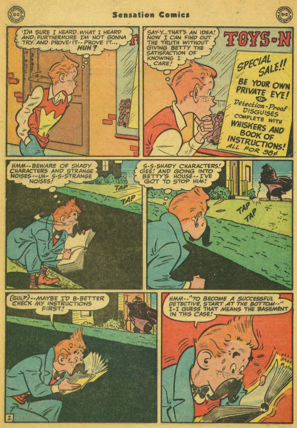 Read online Sensation (Mystery) Comics comic -  Issue #80 - 33
