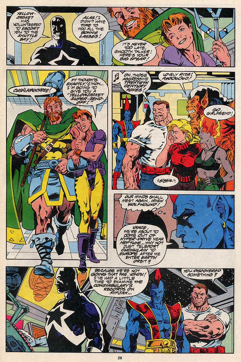 Read online Guardians of the Galaxy (1990) comic -  Issue #53 - 22