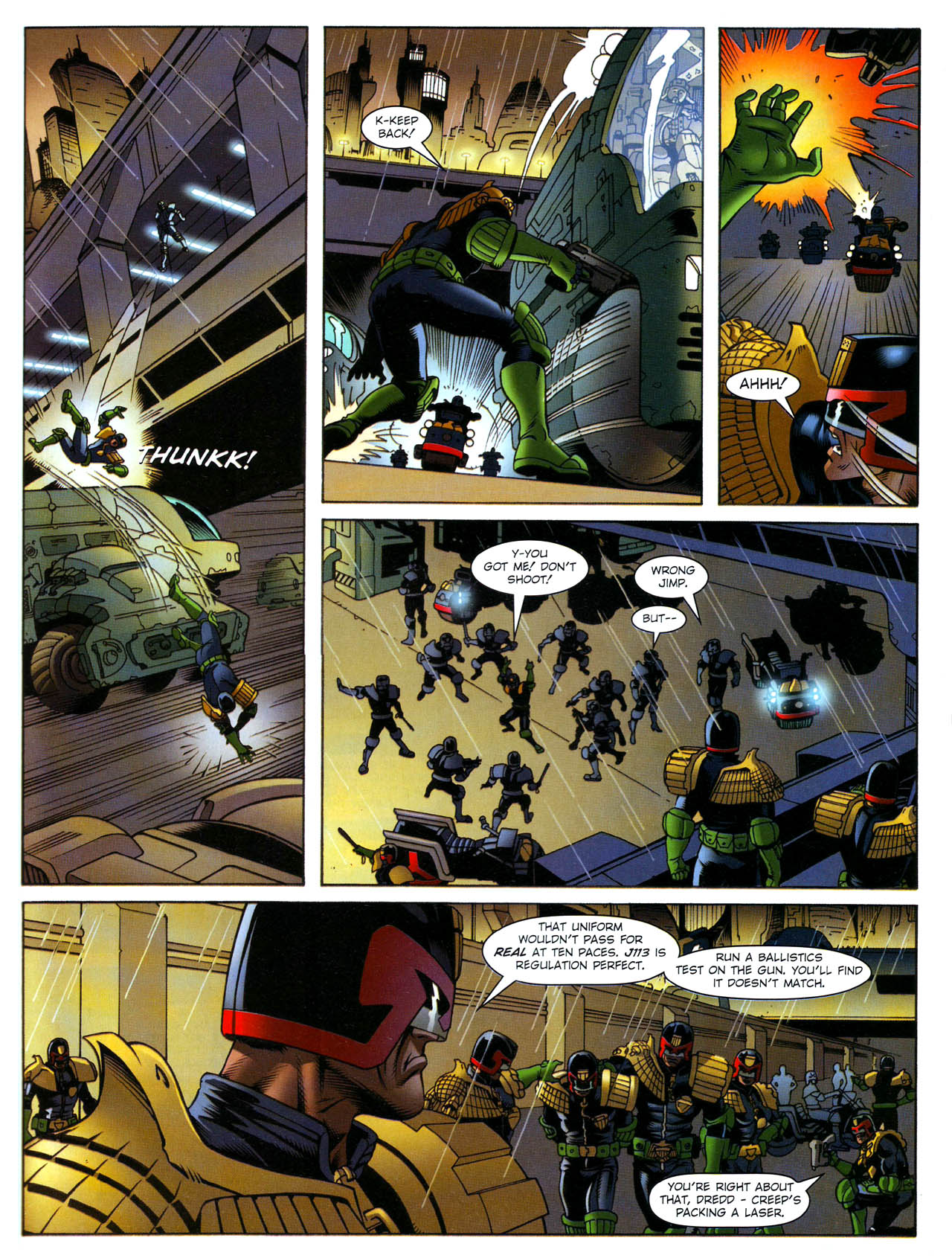 Read online Judge Dredd Megazine (vol. 3) comic -  Issue #71 - 13