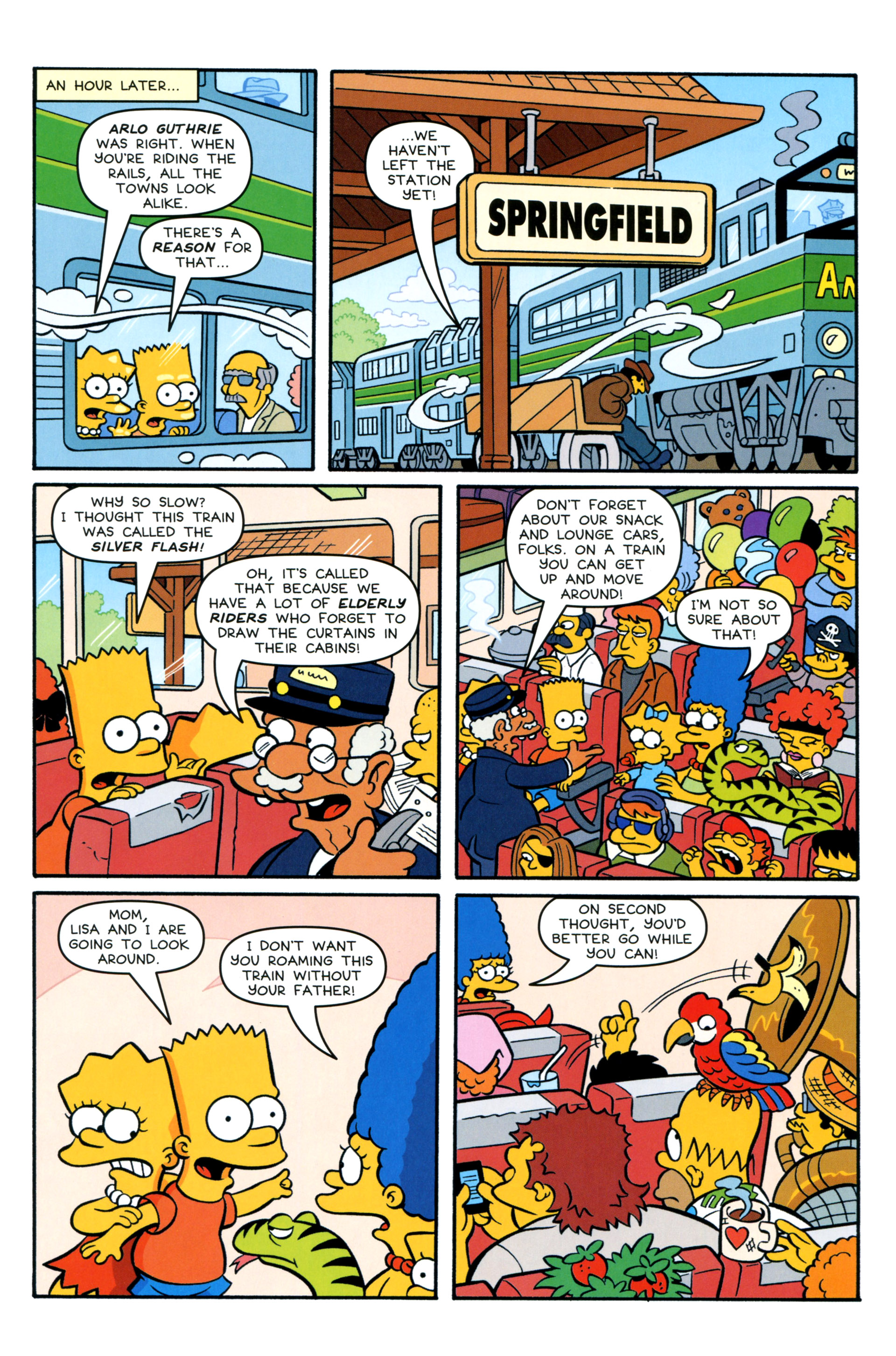Read online The Simpsons Summer Shindig comic -  Issue #7 - 5