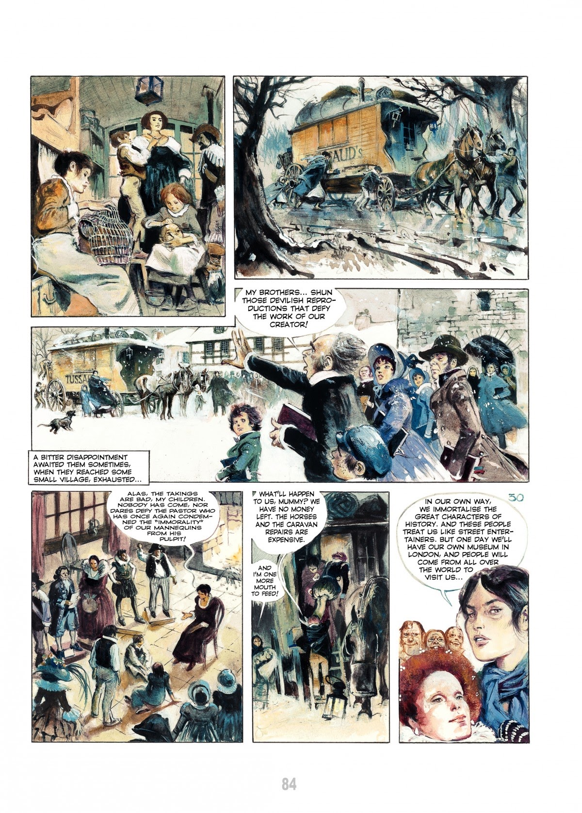 Read online The Fascinating Madame Tussaud comic -  Issue # TPB - 86