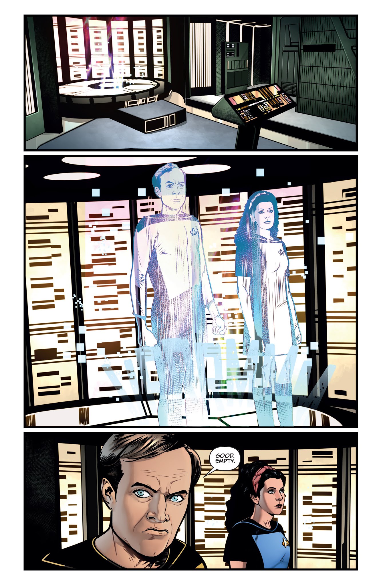Read online Star Trek: The Next Generation: Through the Mirror comic -  Issue #3 - 10