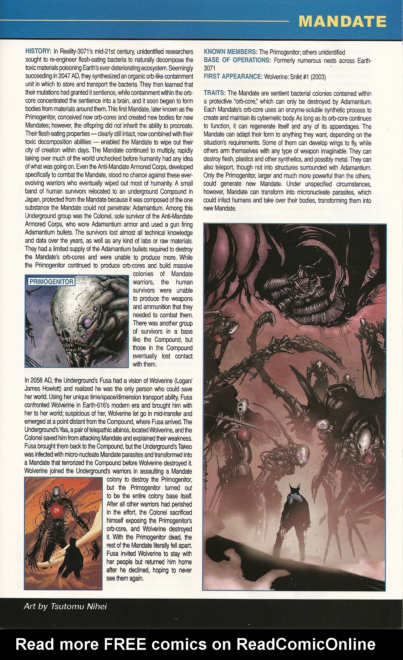 Read online Wolverine: Weapon X Files comic -  Issue # TPB - 26