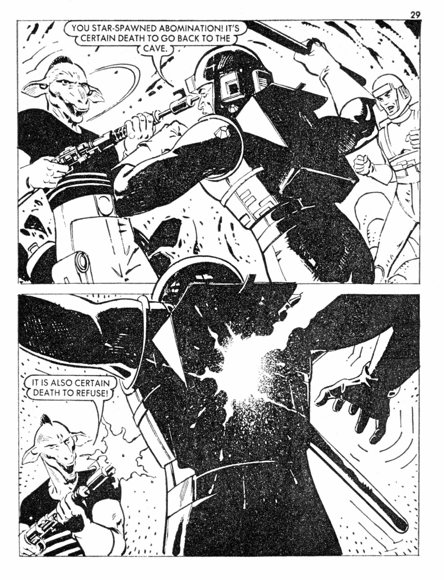Read online Starblazer comic -  Issue #145 - 29
