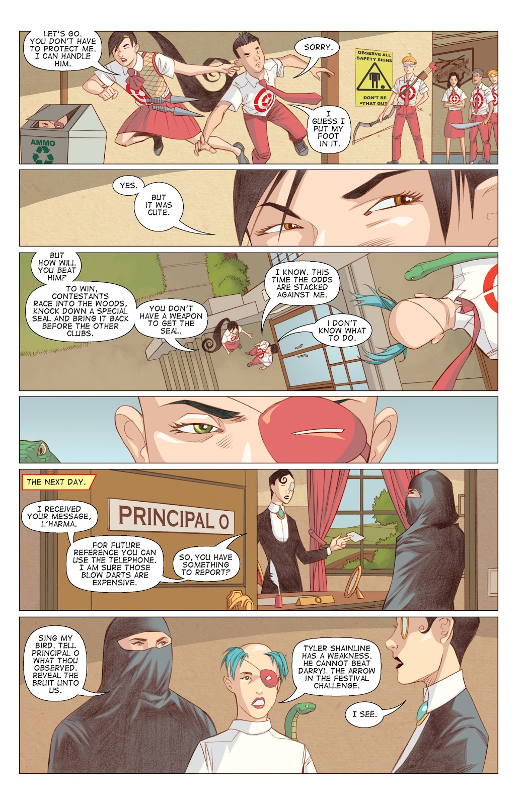 Five Weapons issue 3 - Page 14