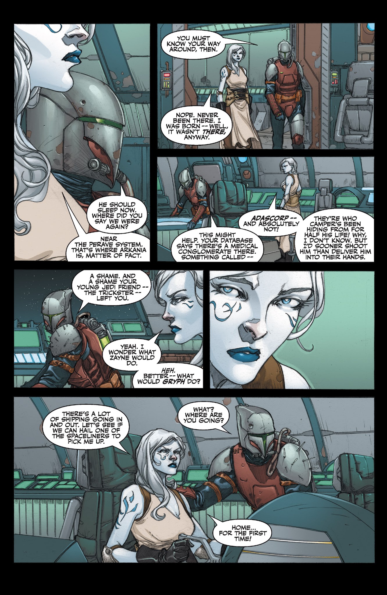 Read online Star Wars Legends: The Old Republic - Epic Collection comic -  Issue # TPB 1 - 374
