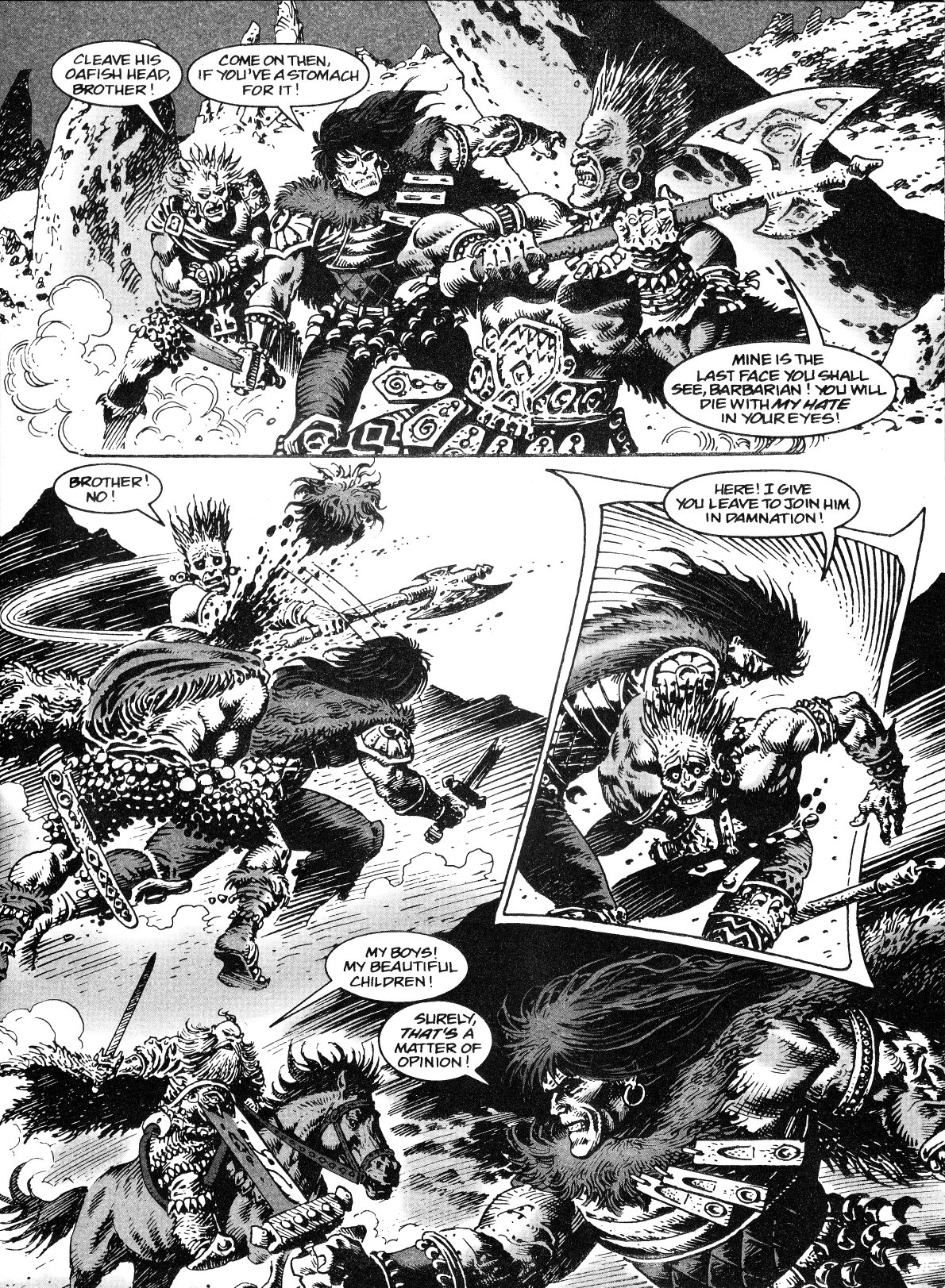 Read online Conan the Savage comic -  Issue #5 - 5