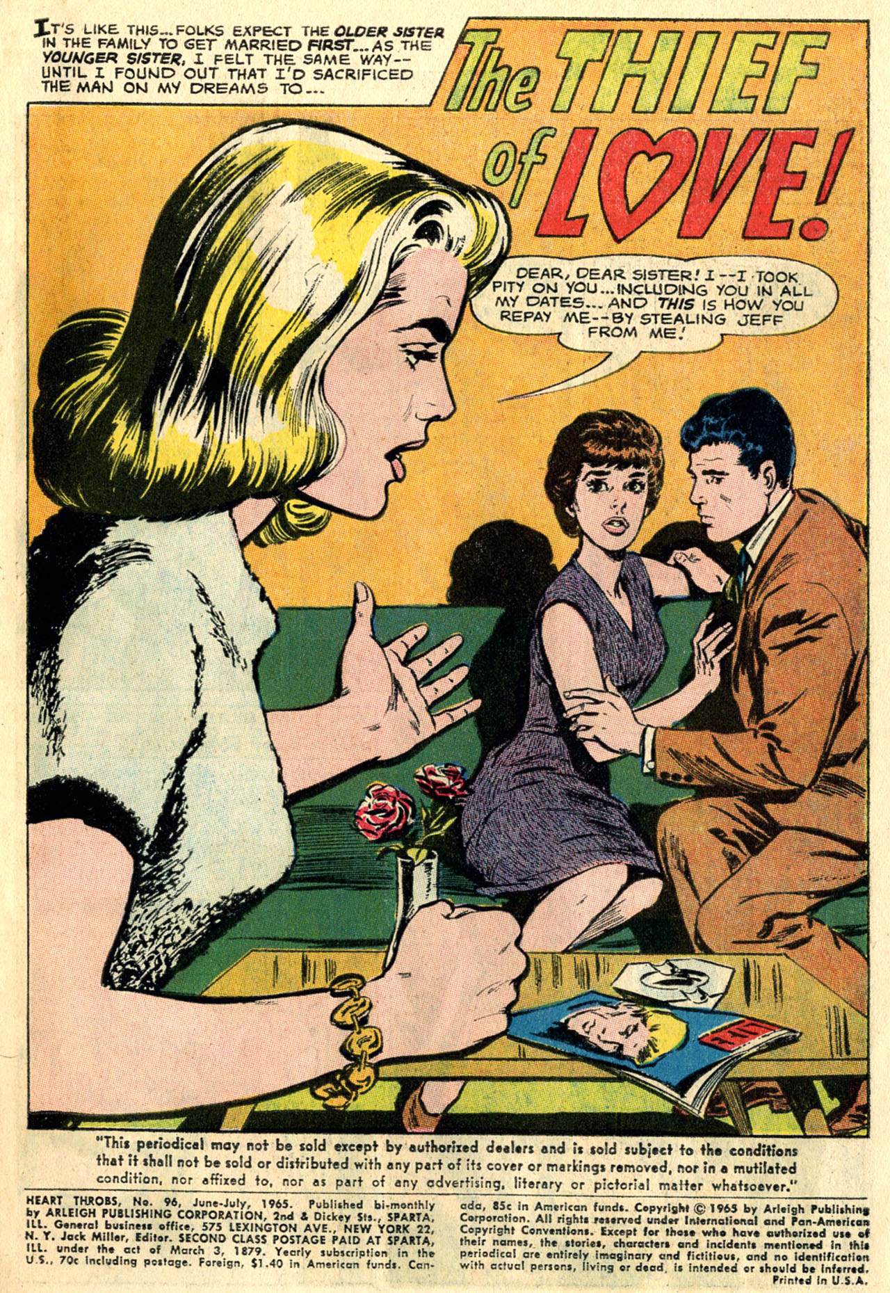 Read online Heart Throbs comic -  Issue #96 - 3