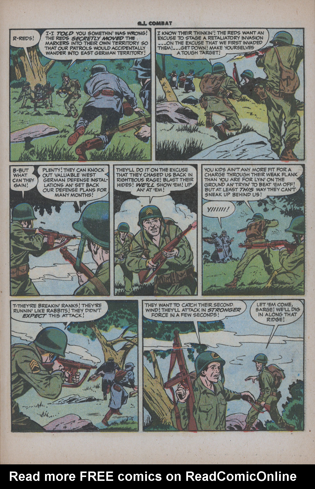 Read online G.I. Combat (1952) comic -  Issue #42 - 21