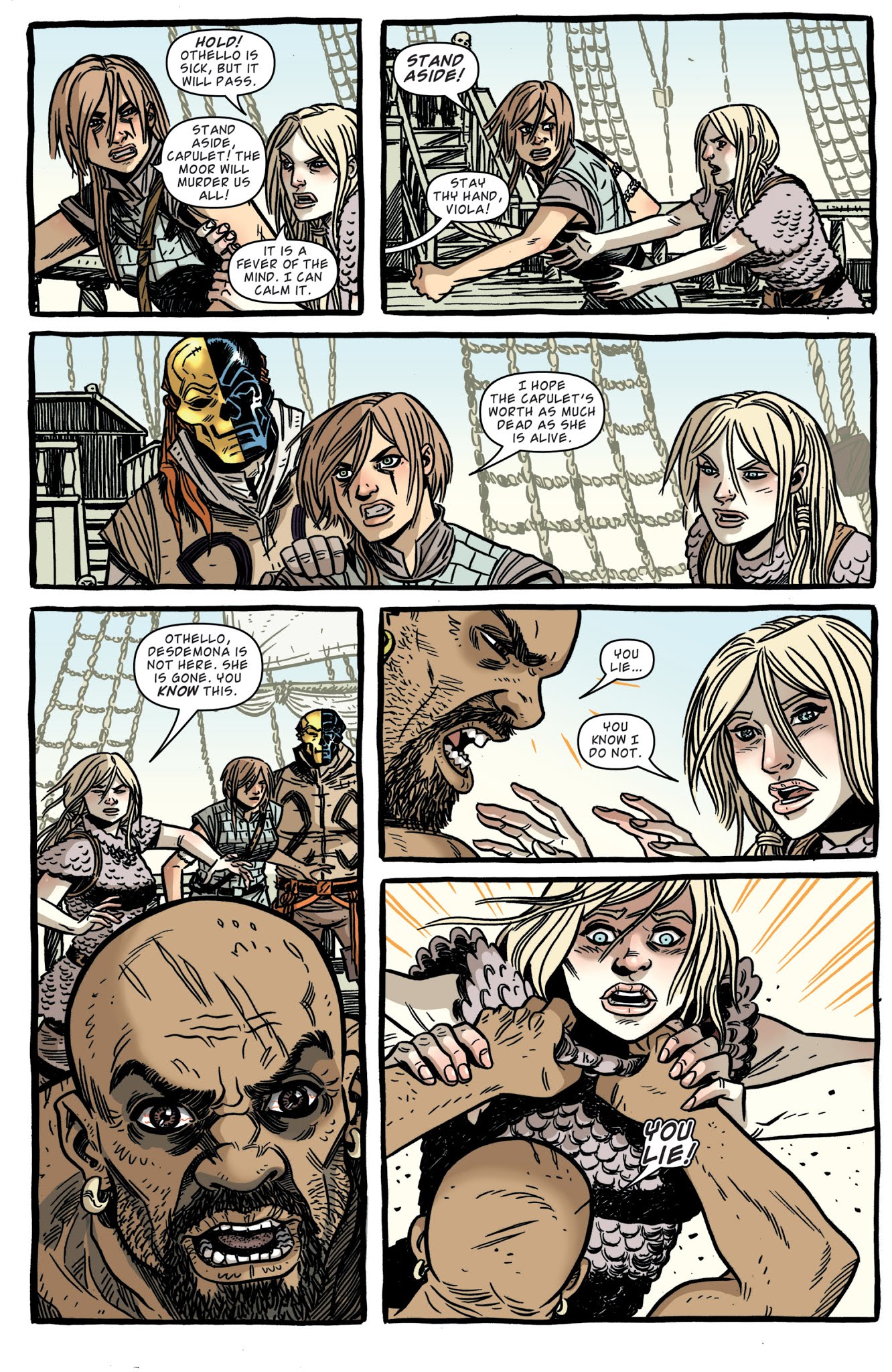 Read online Kill Shakespeare: The Mask of Night comic -  Issue #1 - 13