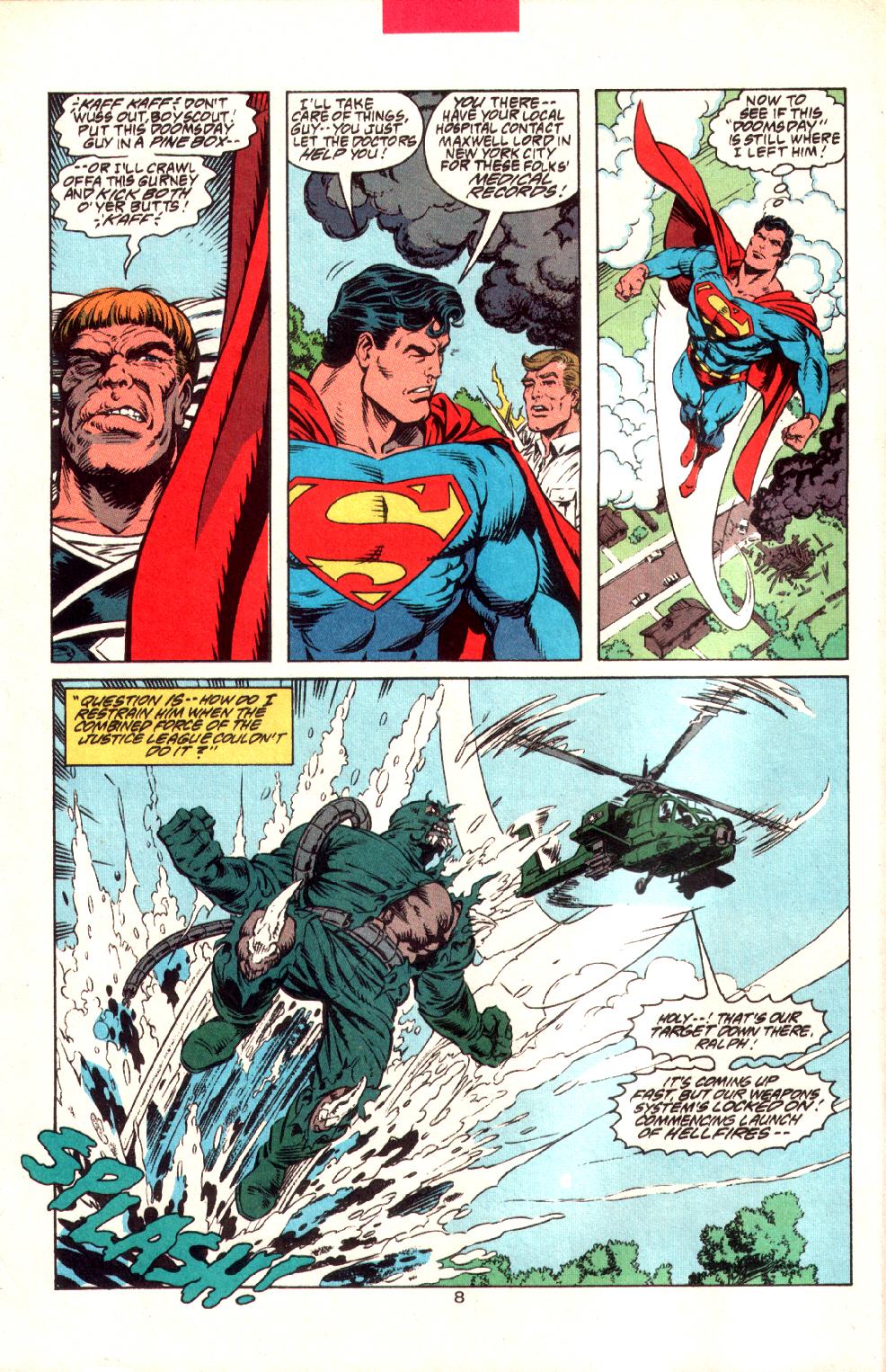 Read online Adventures of Superman (1987) comic -  Issue #497 - 9