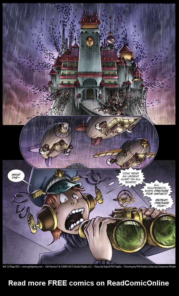 Read online Girl Genius (2002) comic -  Issue #13 - 24