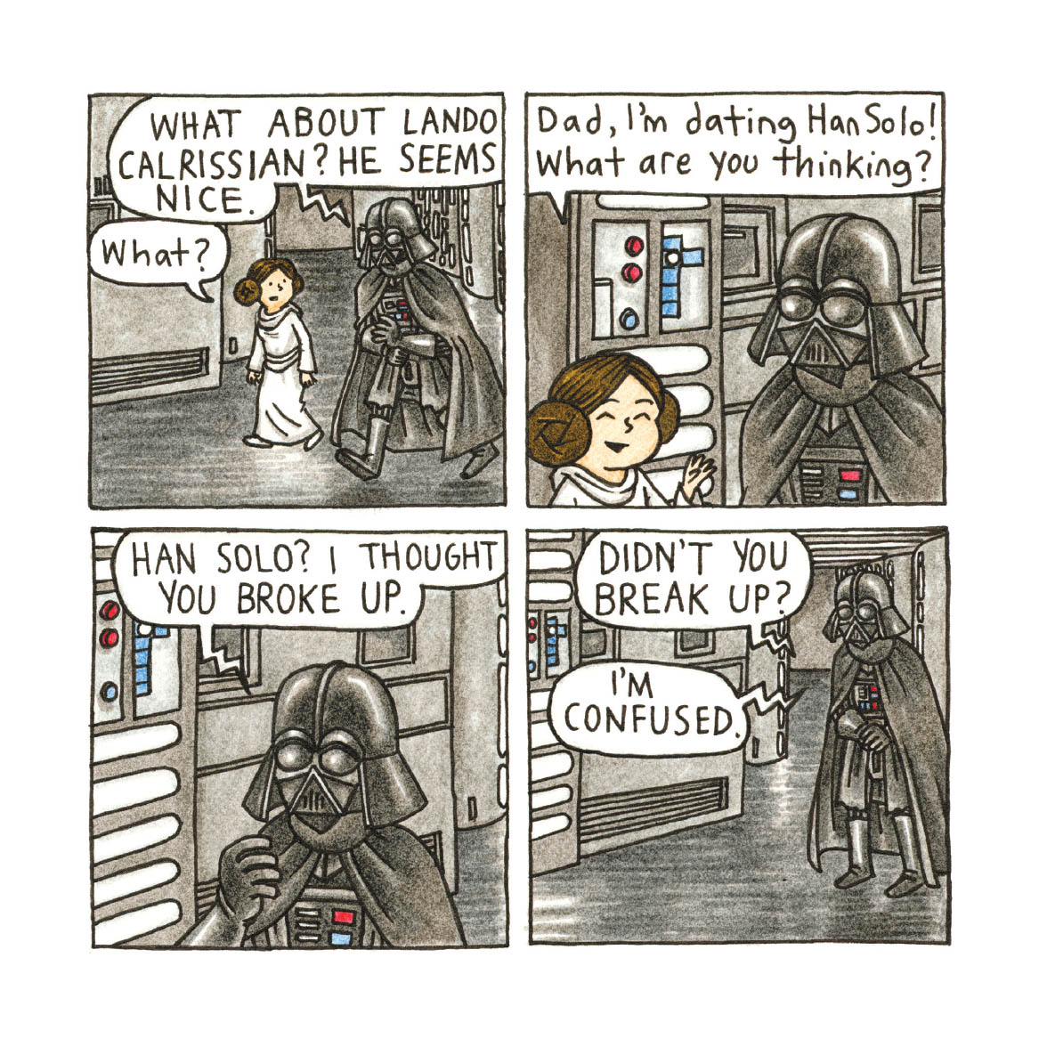 Read online Star Wars: Vader's Little Princess comic -  Issue # TPB - 43