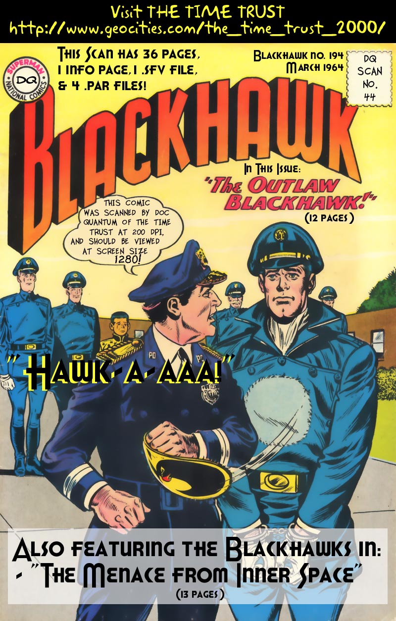 Read online Blackhawk (1957) comic -  Issue #194 - 1