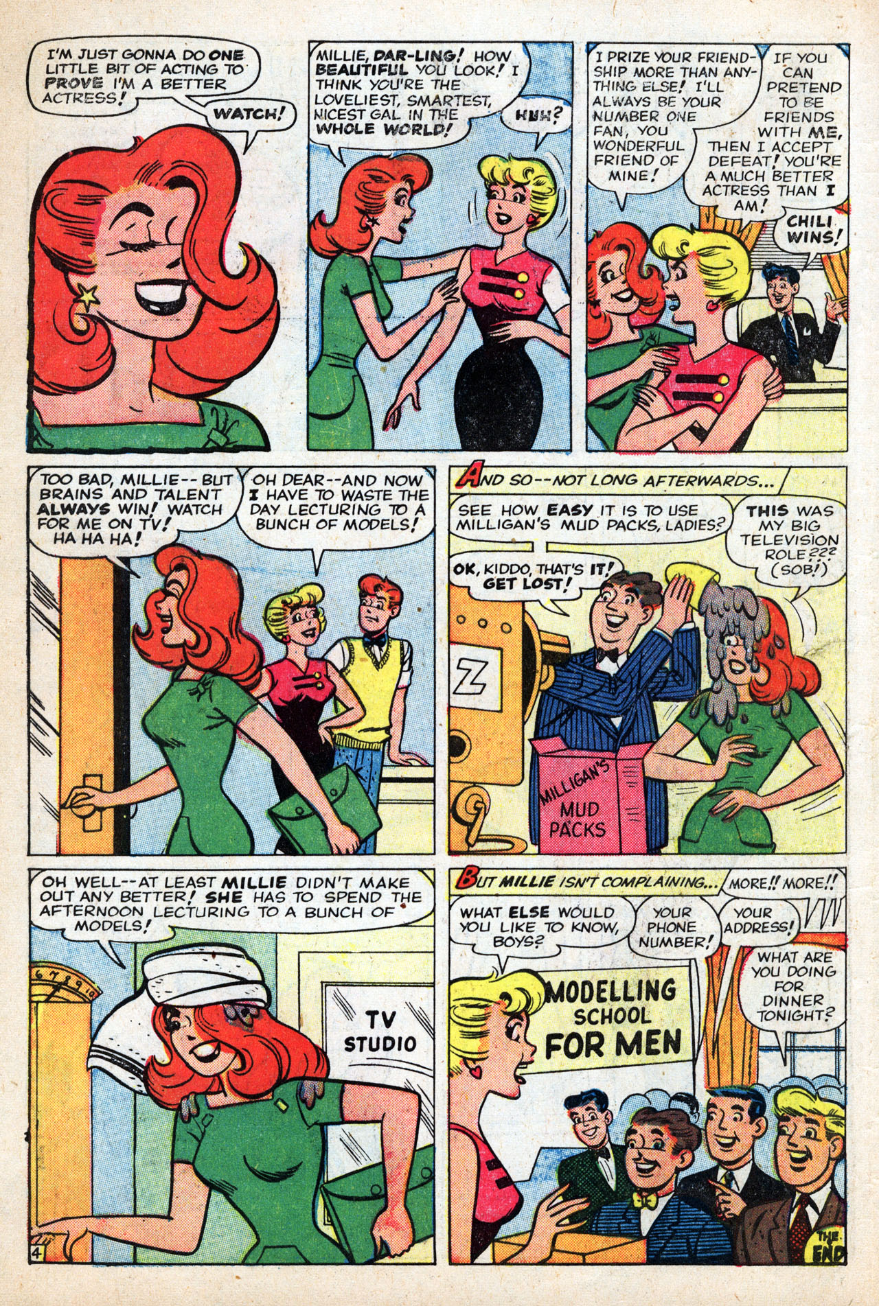Read online A Date with Millie (1959) comic -  Issue #4 - 6