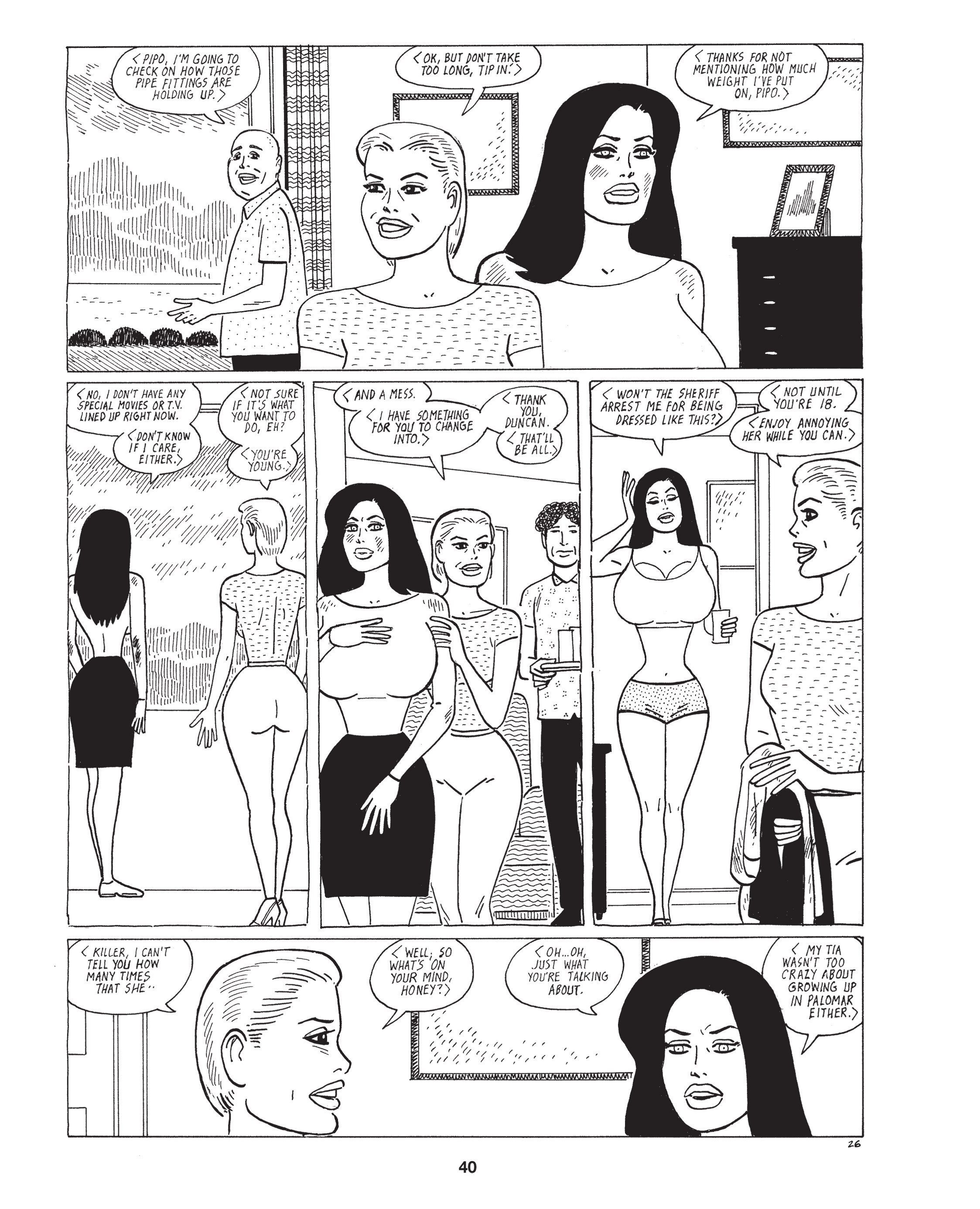 Read online Love and Rockets: New Stories comic -  Issue #5 - 41