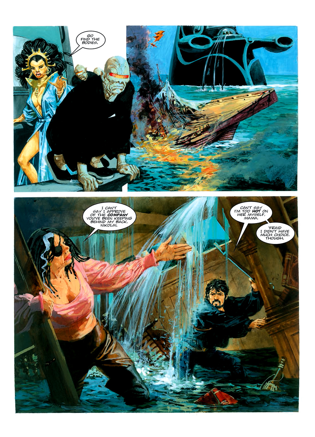 Read online Nikolai Dante comic -  Issue # TPB 7 - 87